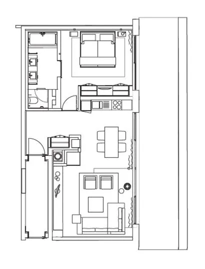 Photo of the whole room in Hotel Zhero – Ischgl/Kappl