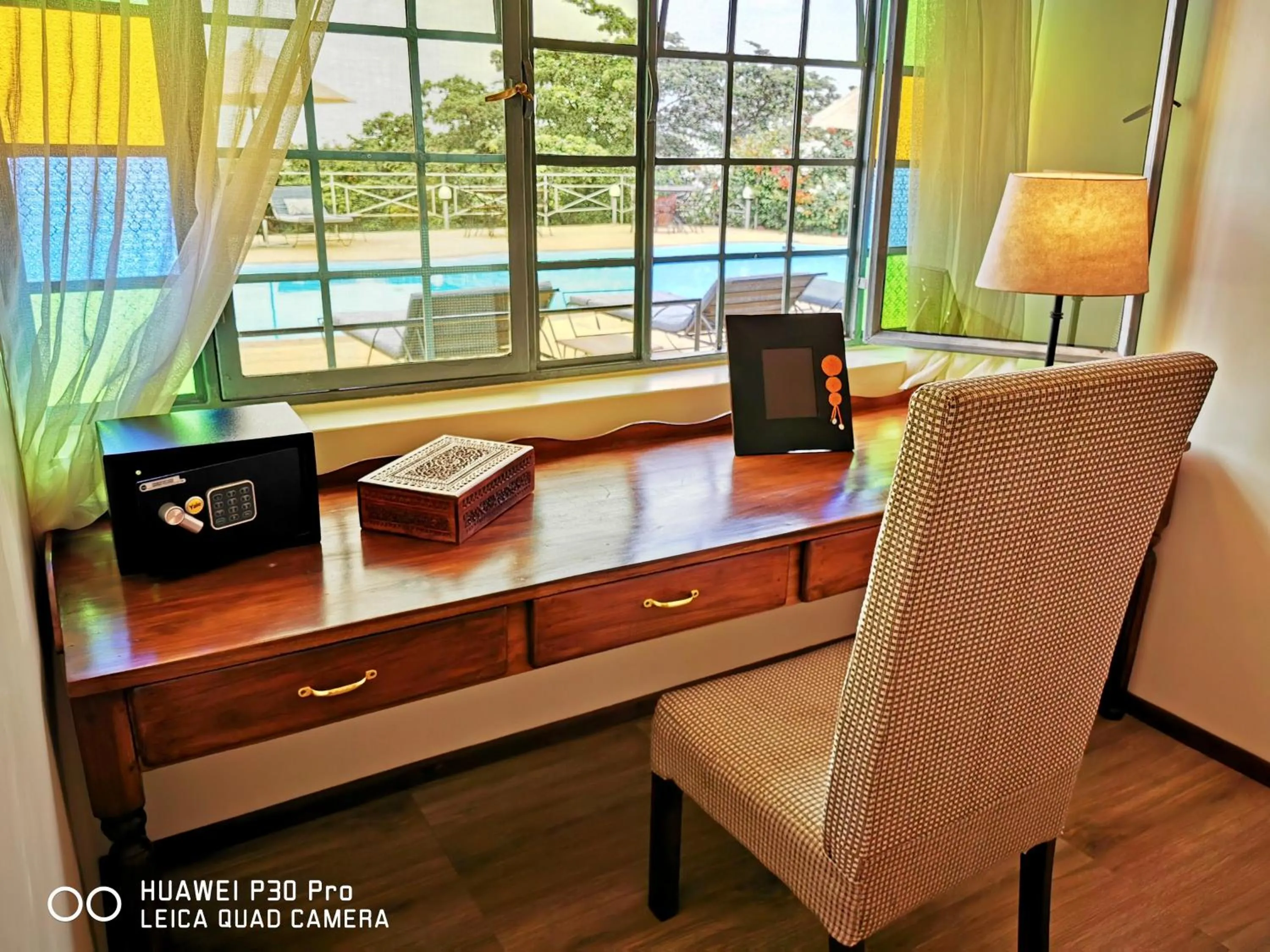 Seating area in Pink Flamingo Boutique Hotel