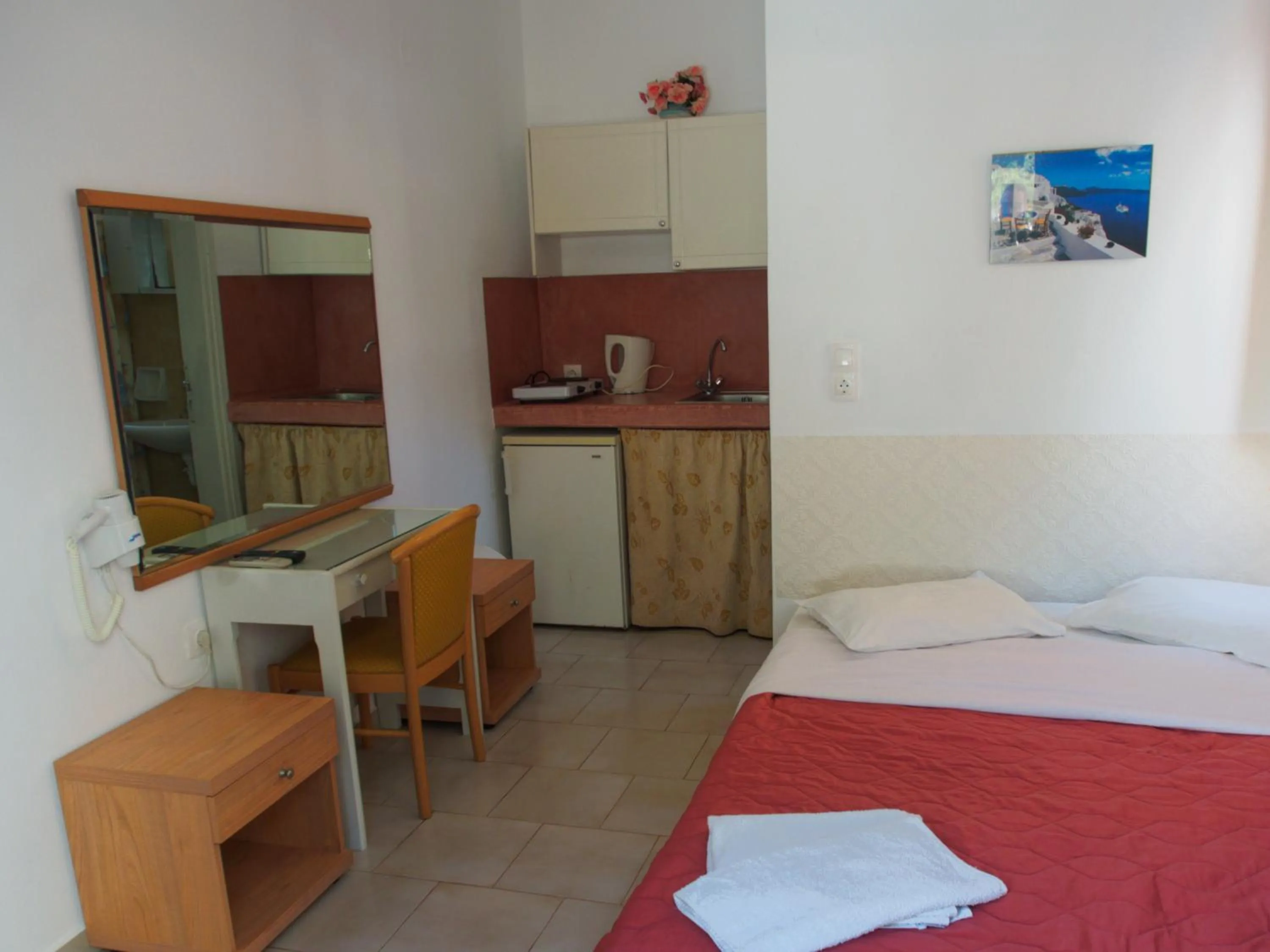 Bedroom, Bed in Villa Markos