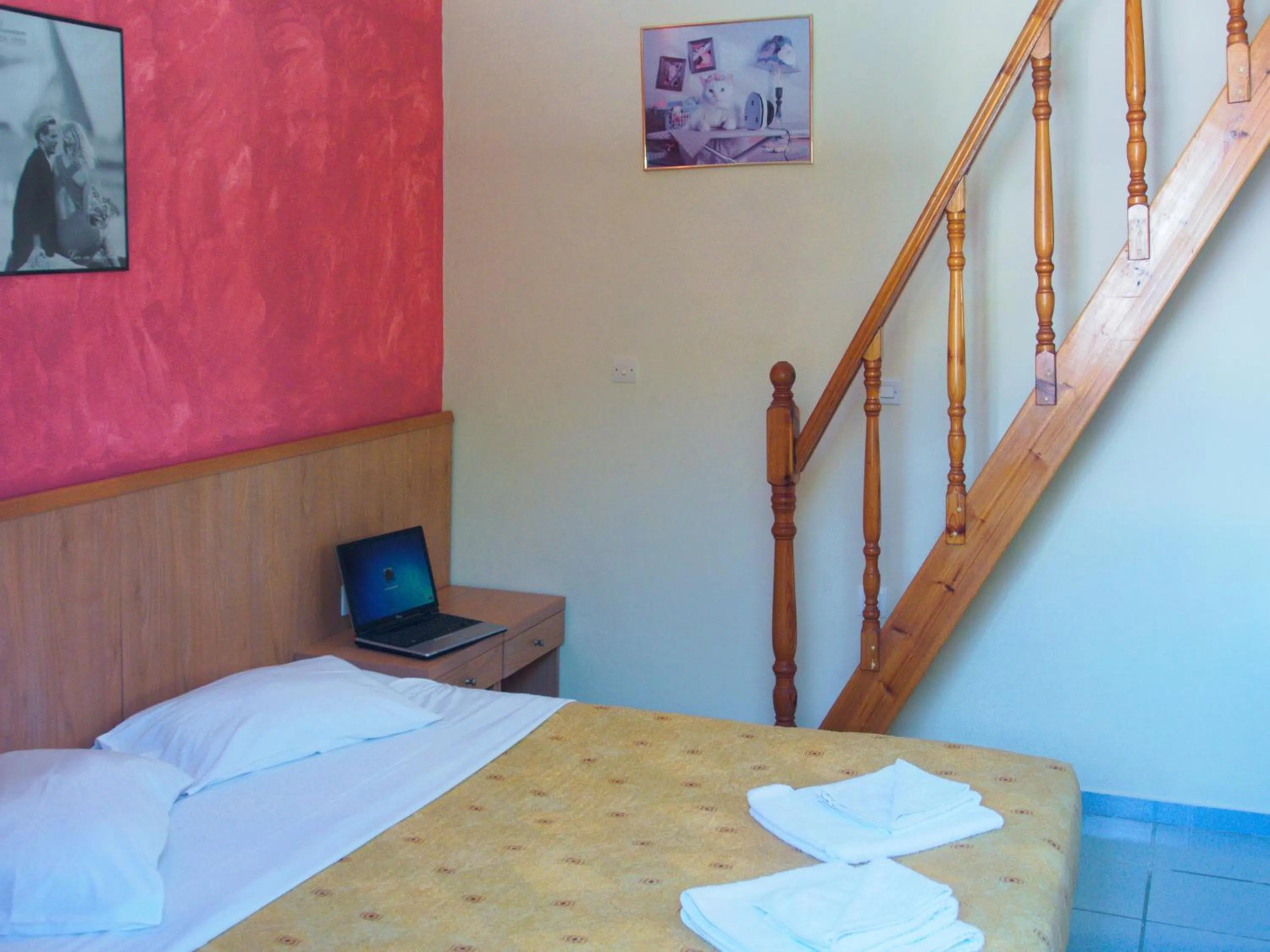 Bedroom, Bed in Villa Markos