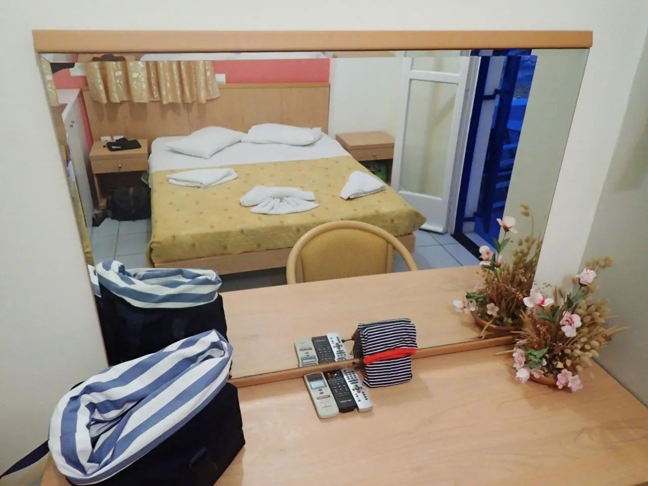 Bedroom, Bed in Villa Markos