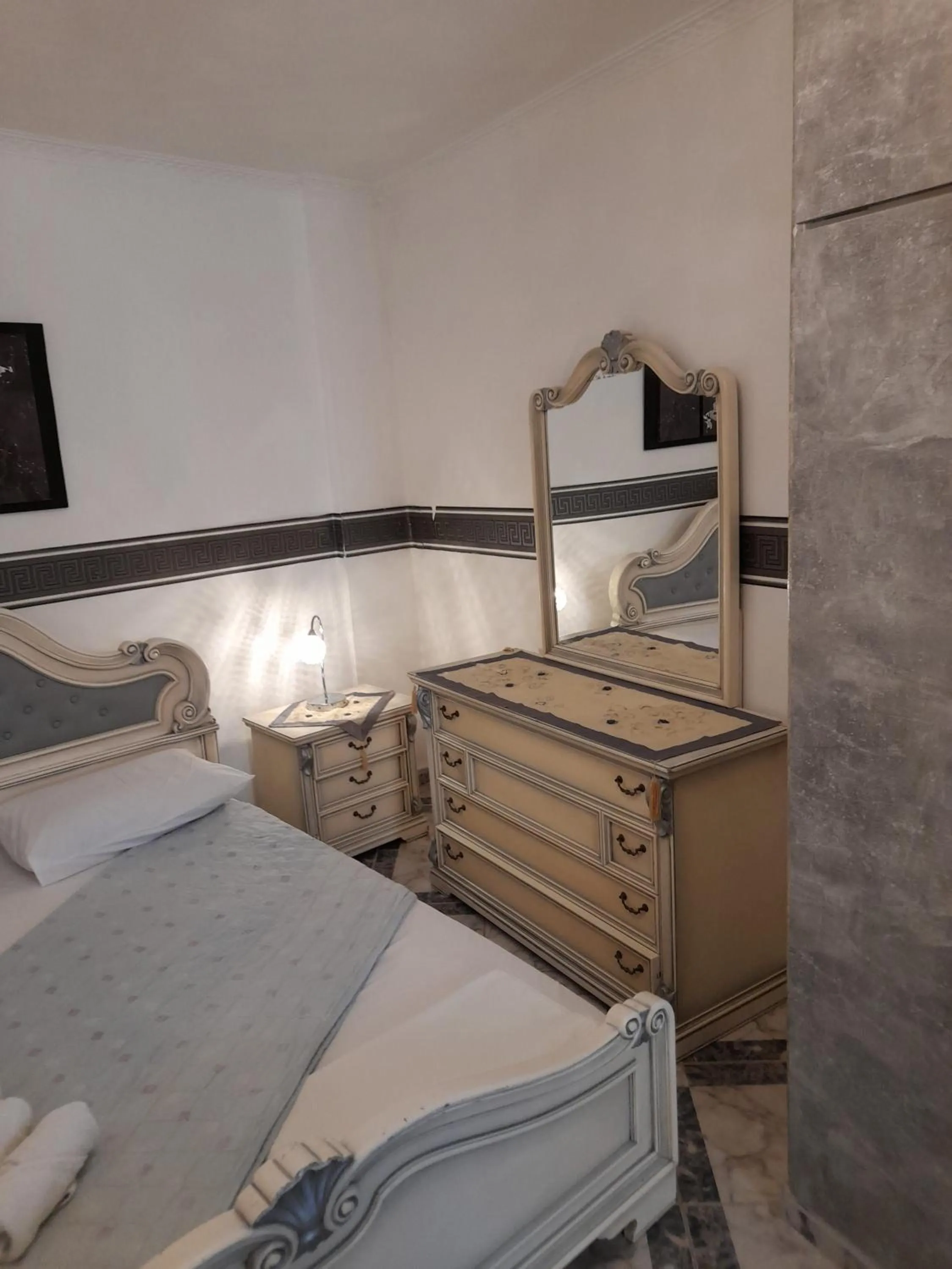 Bedroom, Bed in Villa Markos