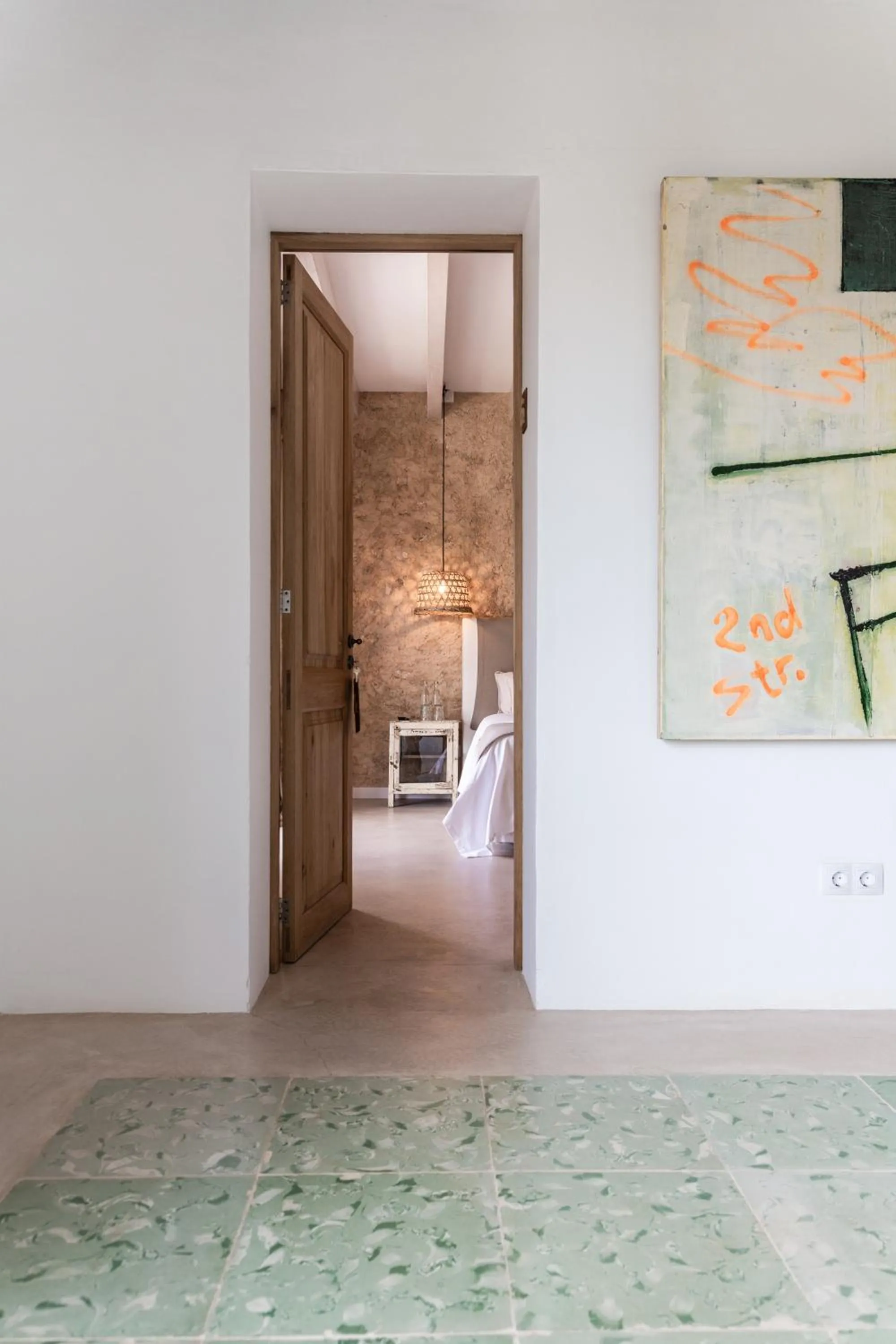 Property building, Bed in Can Sull