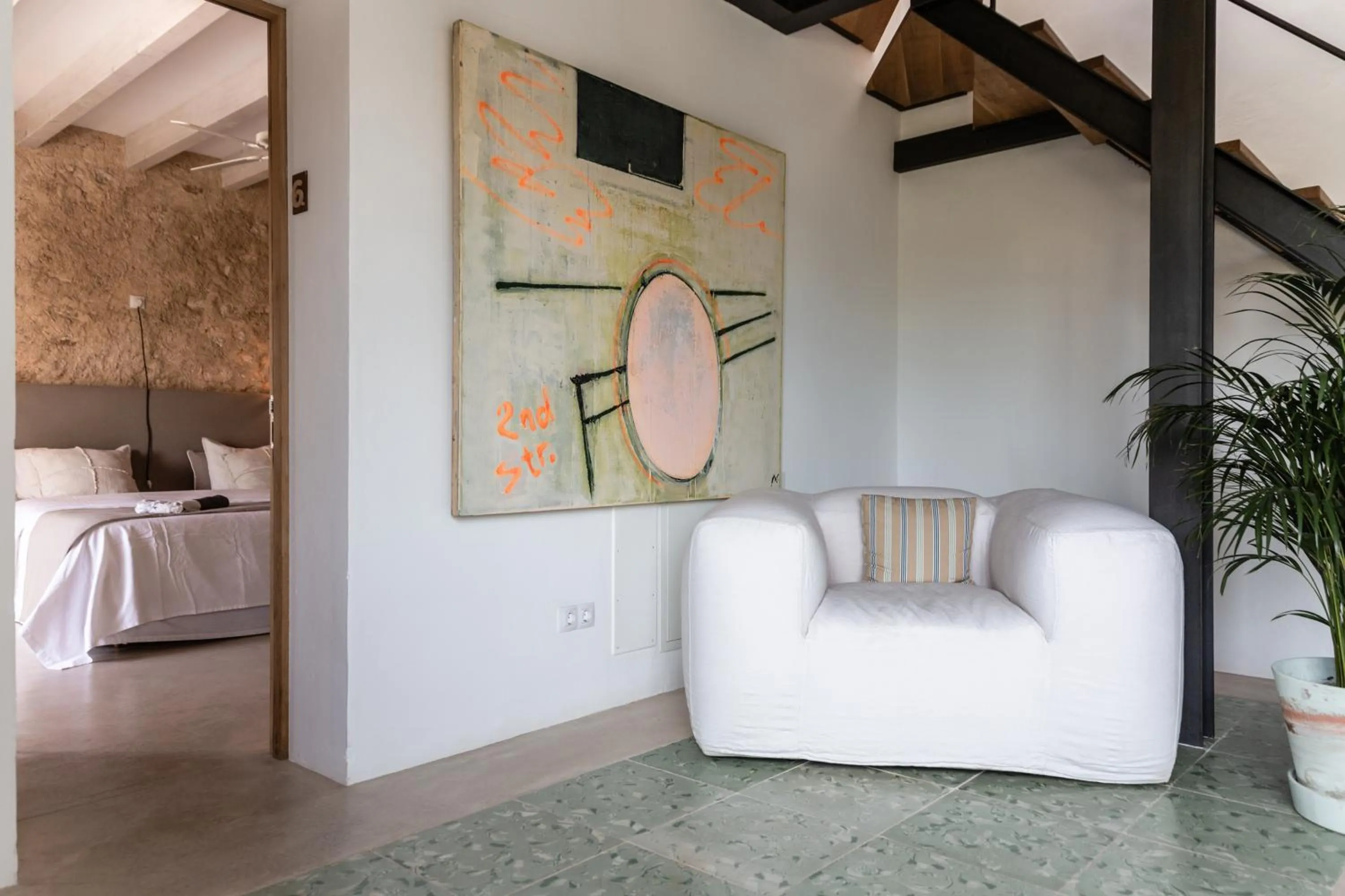 Property building, Bed in Can Sull