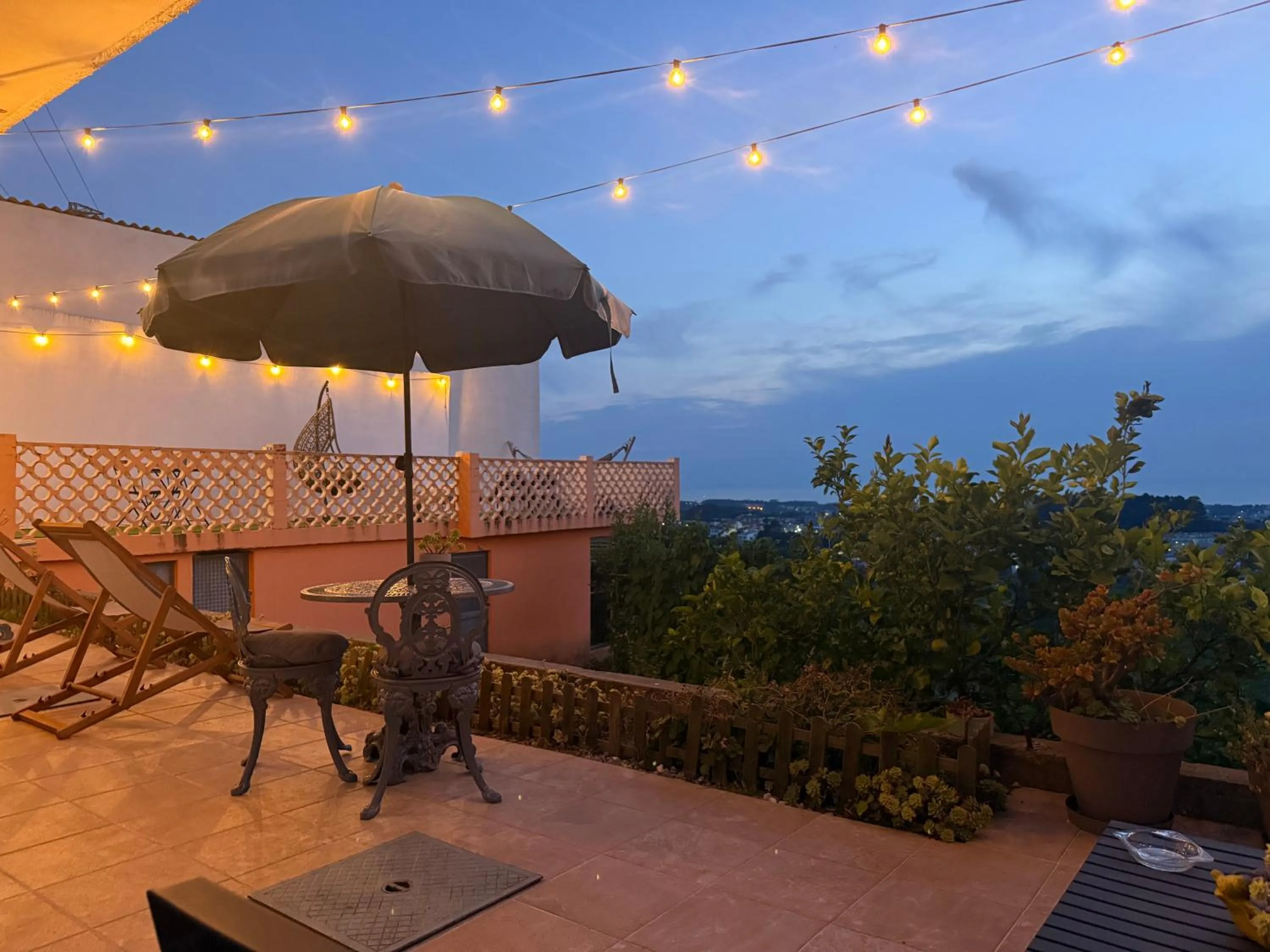 Patio in Alfazema Sunset House