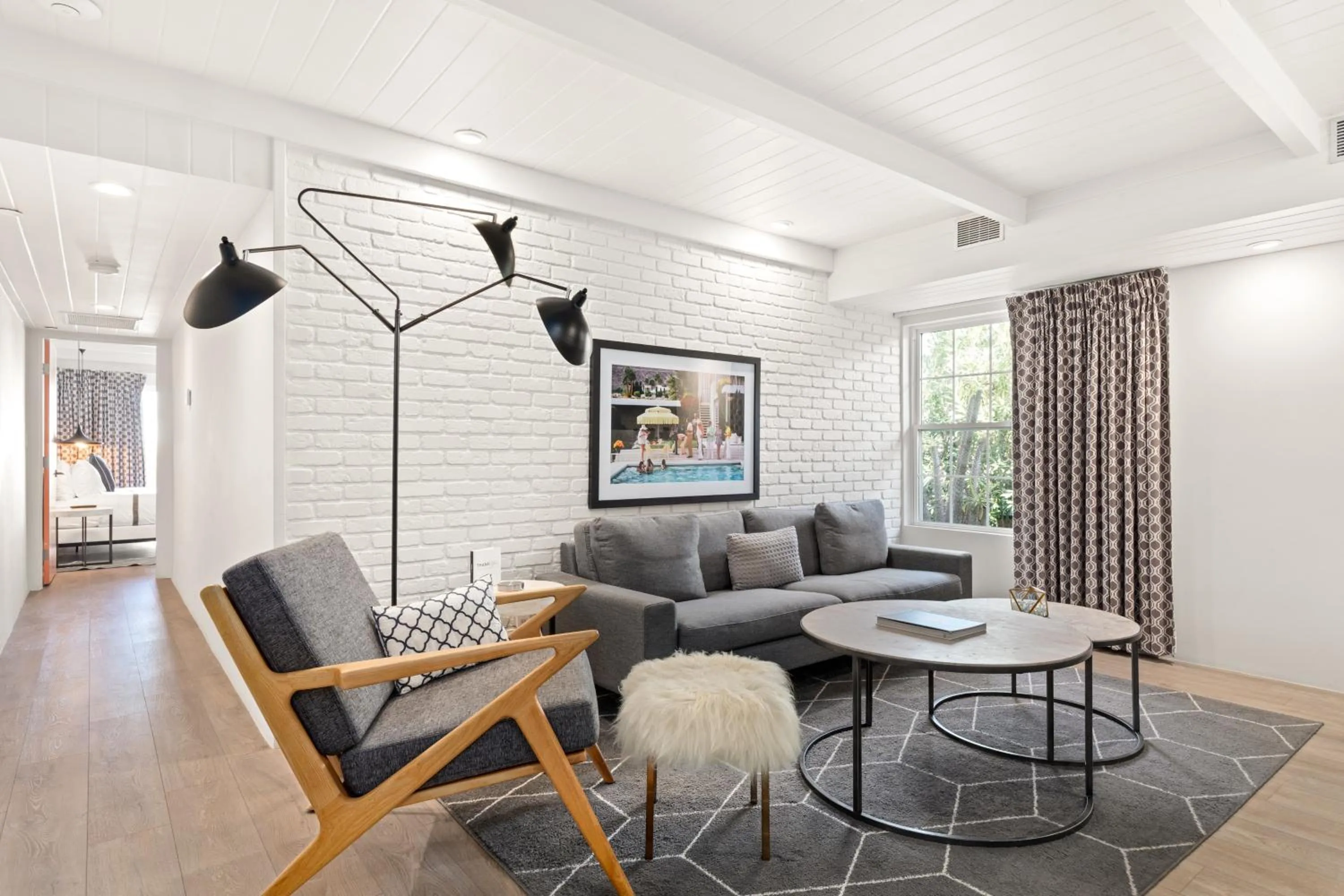 Living room in the Weekend Palm Springs