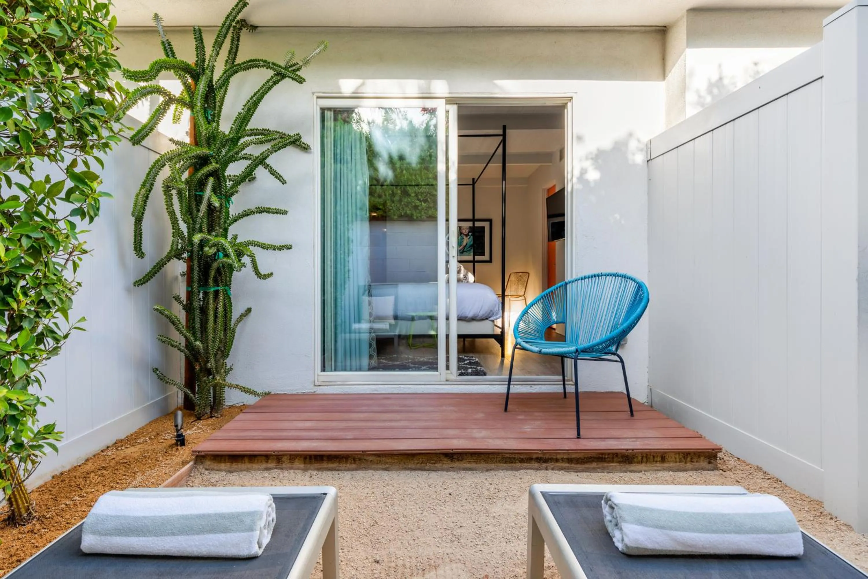 Patio in the Weekend Palm Springs