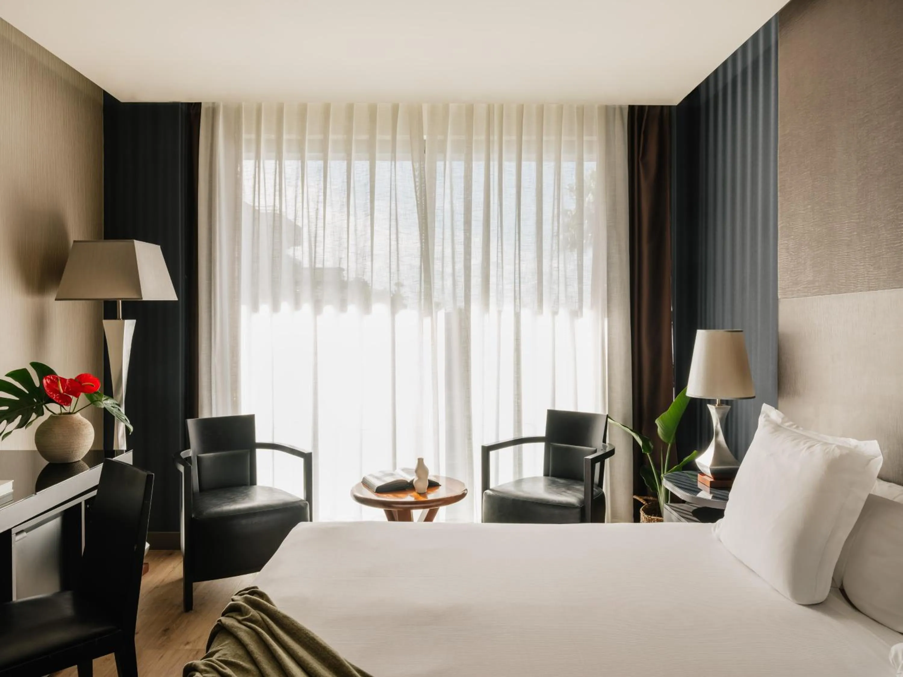 Bed in MIM Sitges Member of Melia Collection