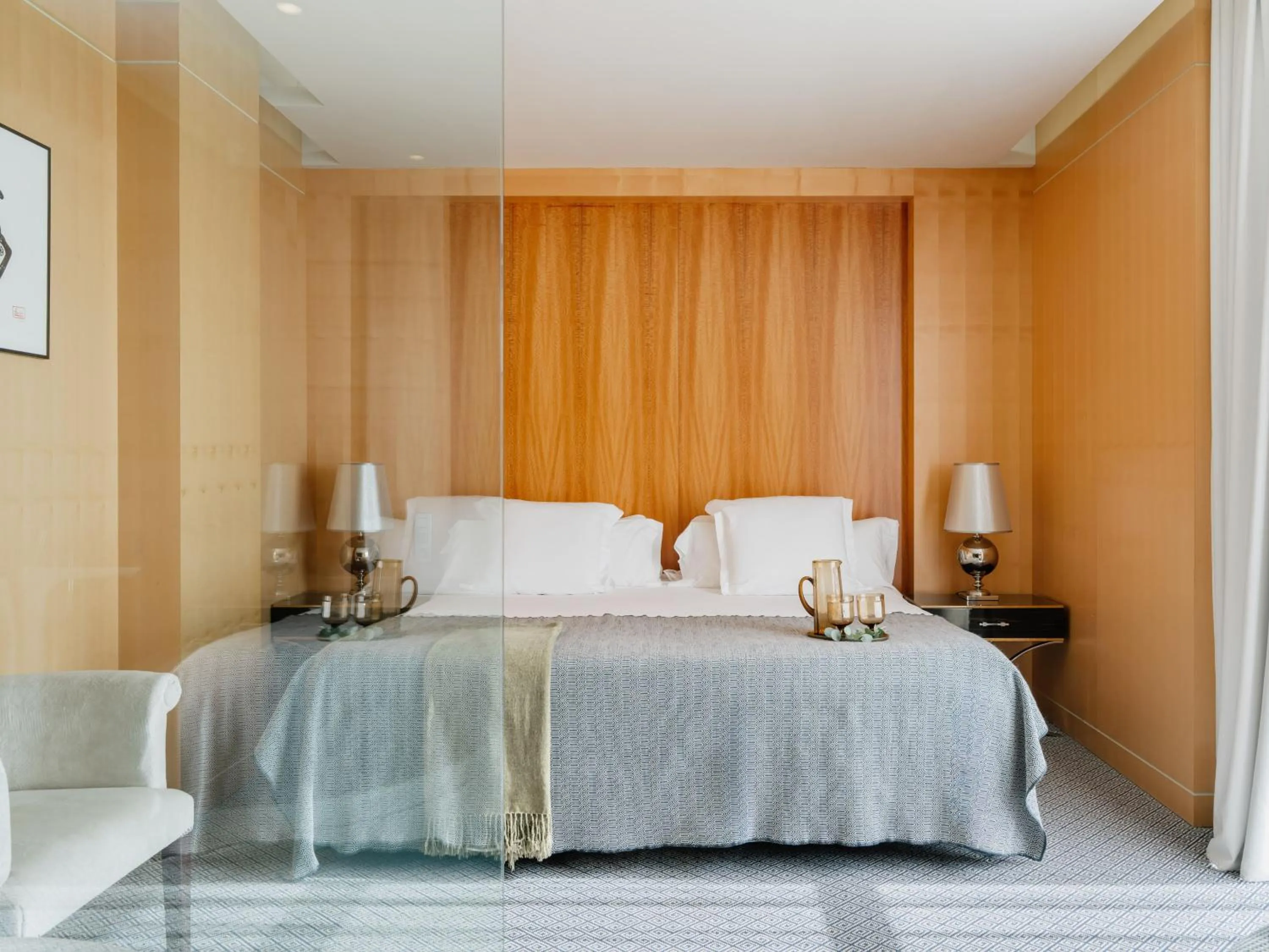 Bed in MiM Sitges Meliá Collection