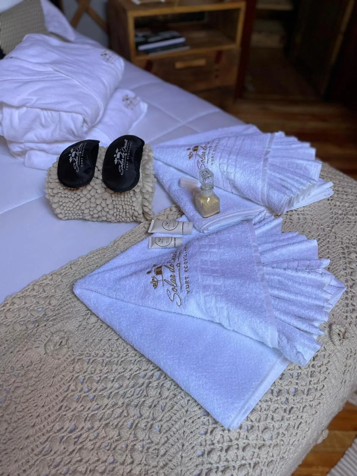 Bed in Solar do Oriente - Yurt Ecovillage