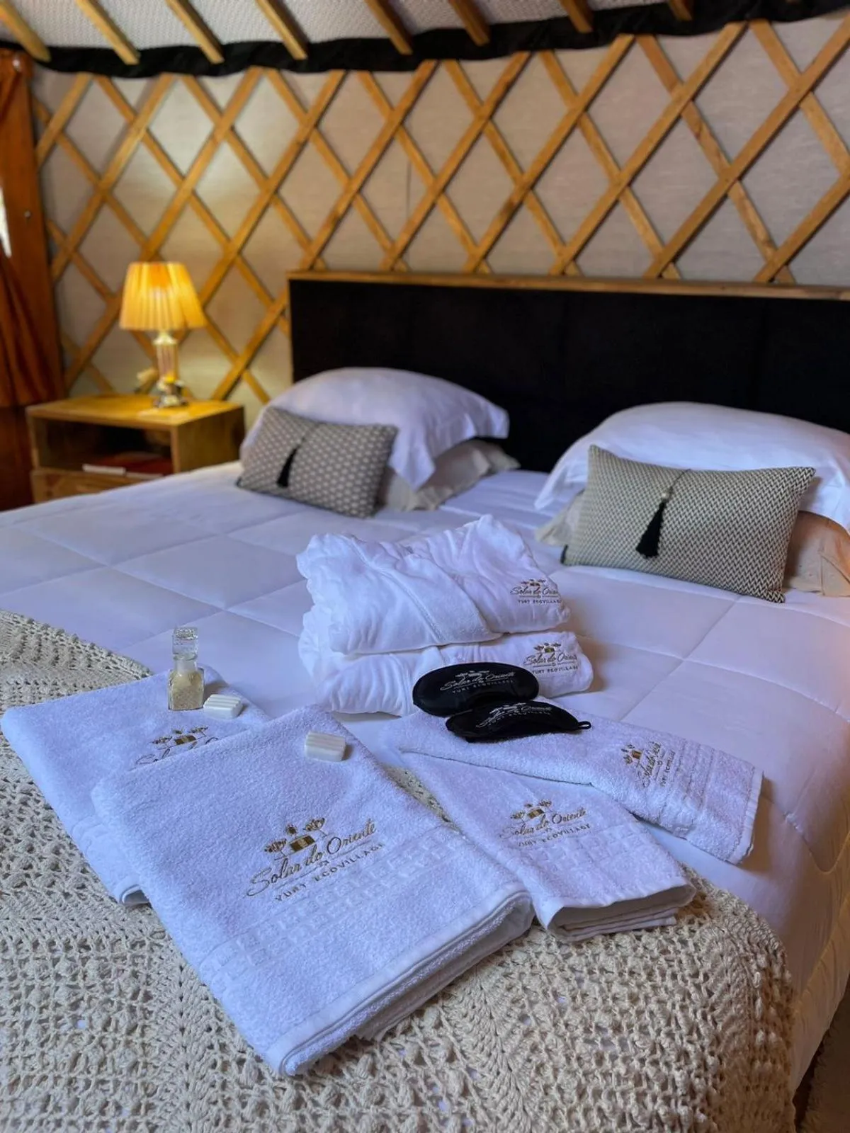 Bed in Solar do Oriente - Yurt Ecovillage