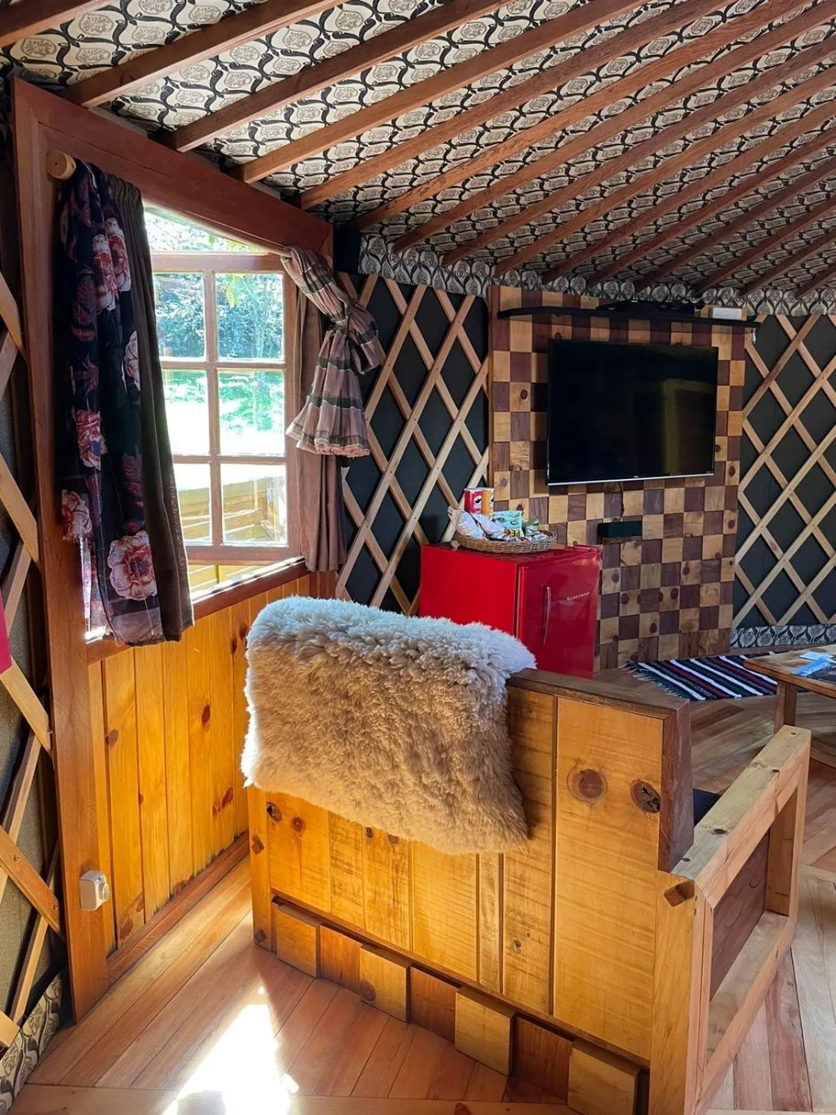 Bed in Solar do Oriente - Yurt Ecovillage