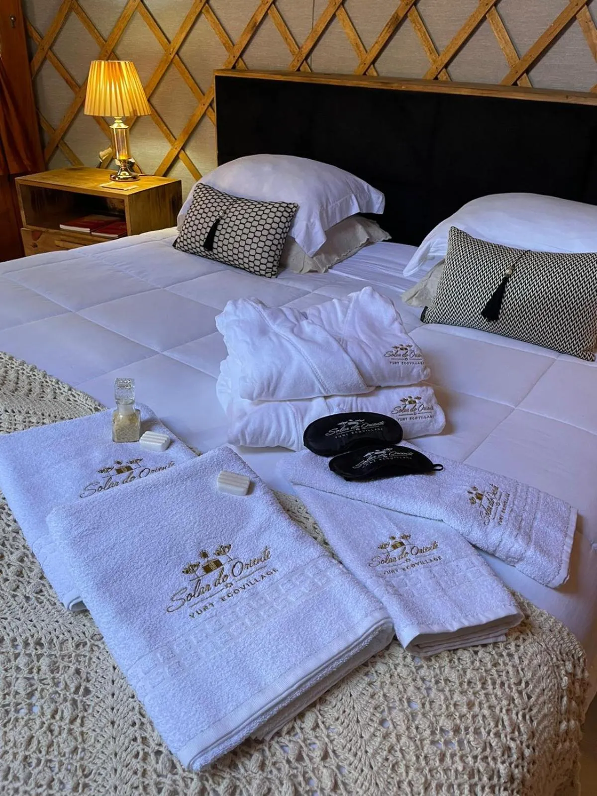 Bed in Solar do Oriente - Yurt Ecovillage