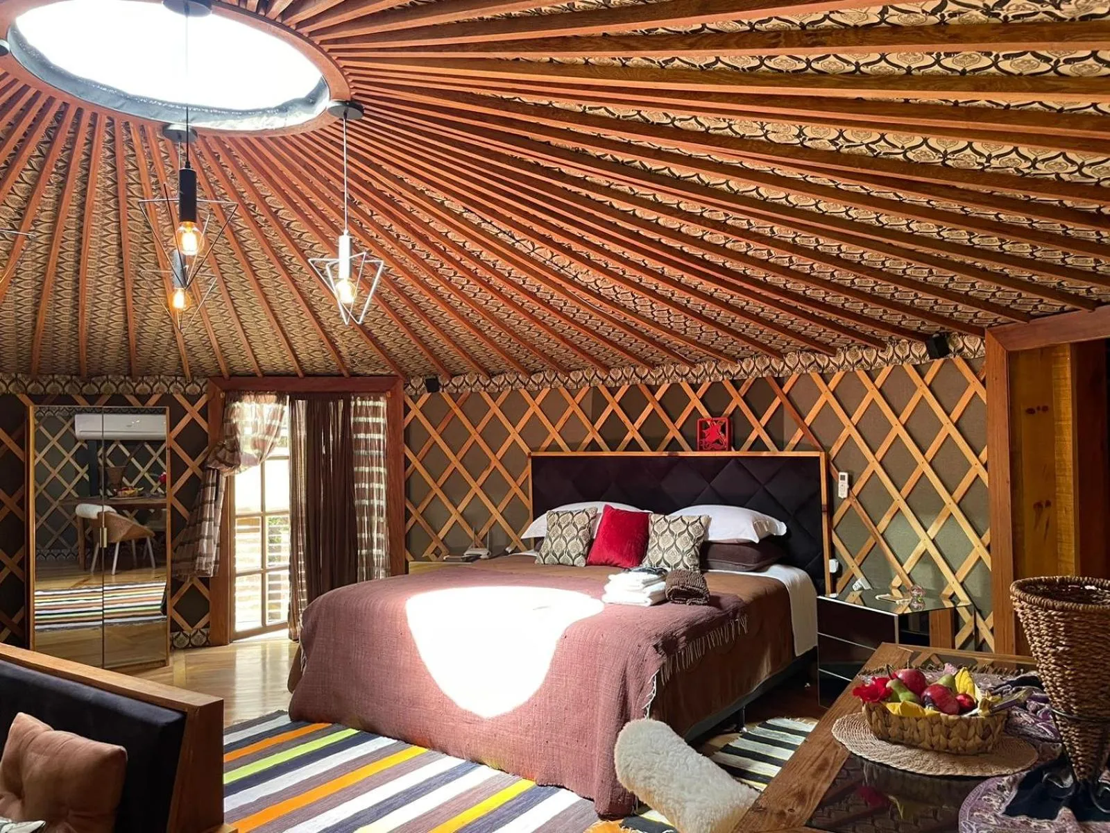 Bed in Solar do Oriente - Yurt Ecovillage