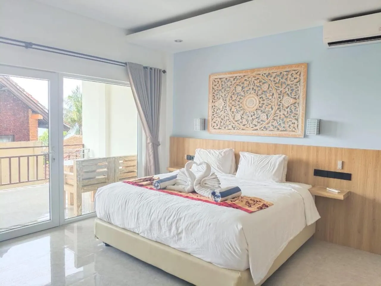 Bed in Solaluna Beach Homestay