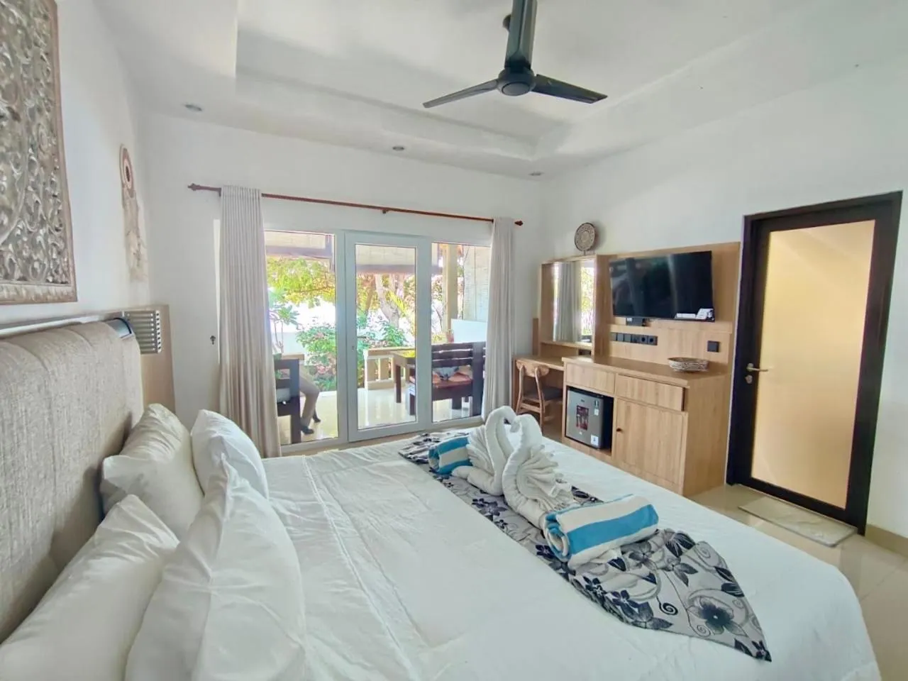 Bed in Solaluna Beach Homestay