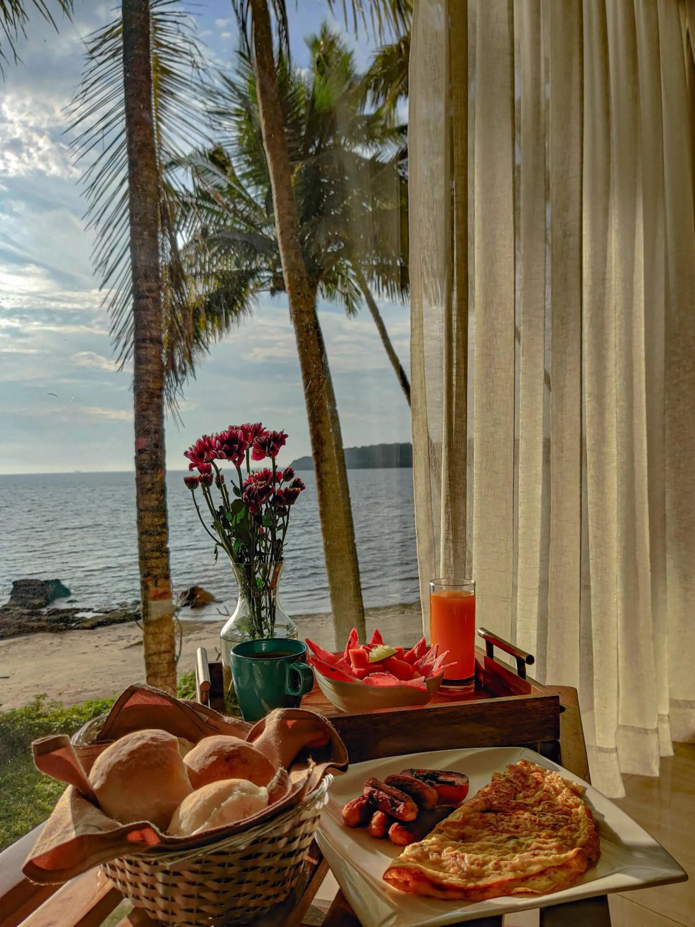 Breakfast in Bambolim Beach Resort