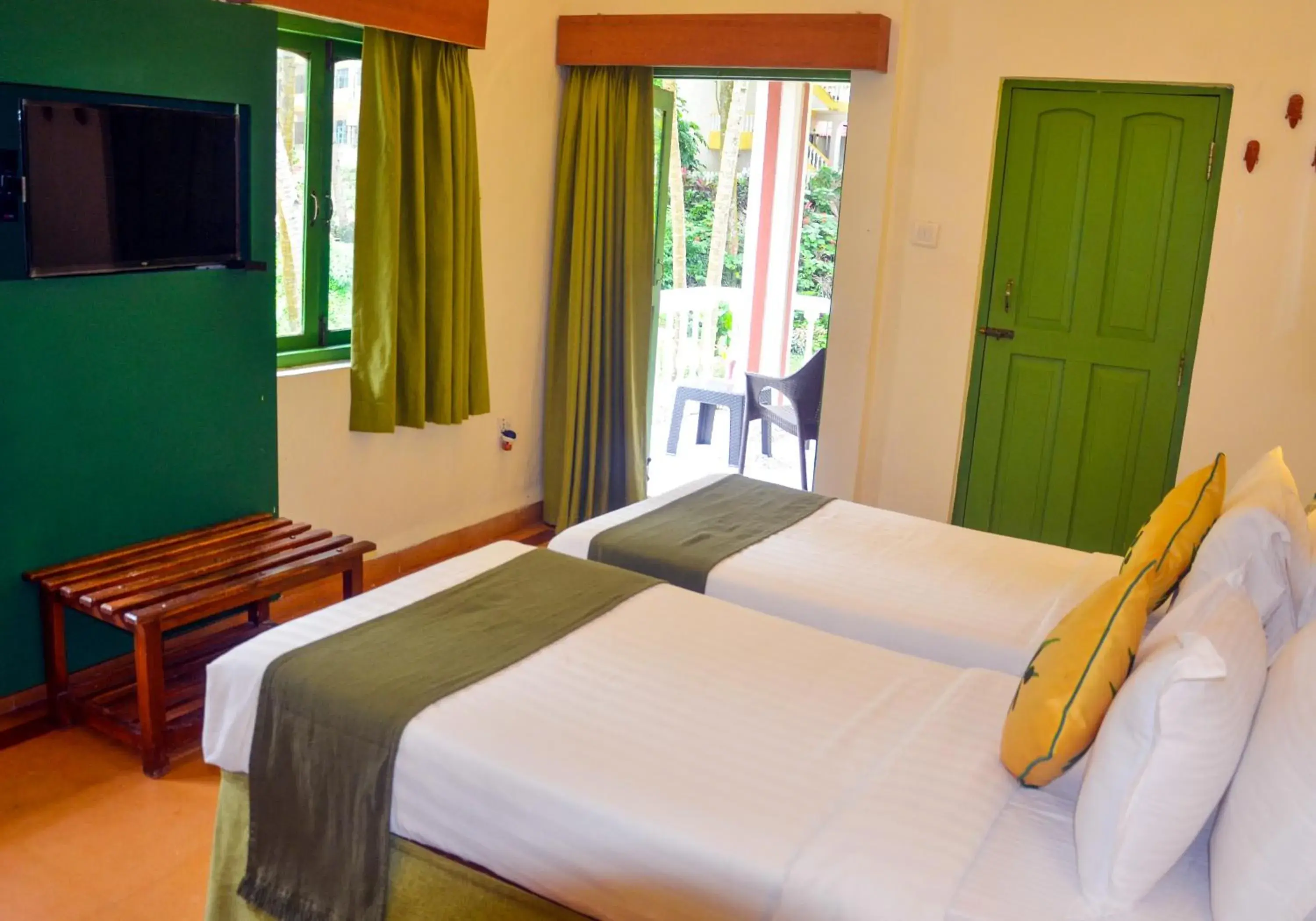 Garden View Cottage in Bambolim Beach Resort Garden View Cottage in Bambolim Beach Resort