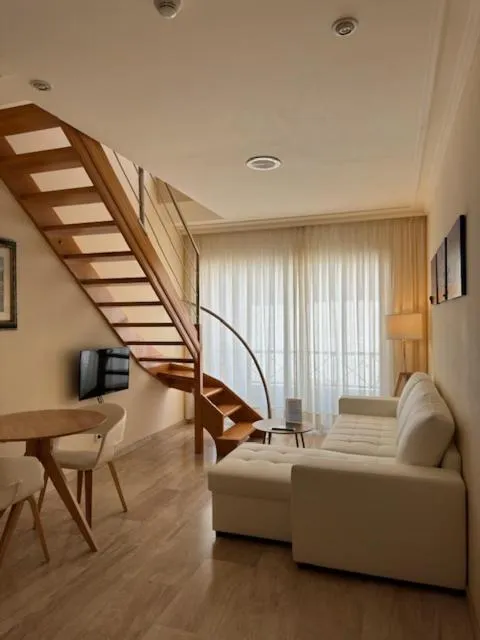 Living room in MAREA Hotel