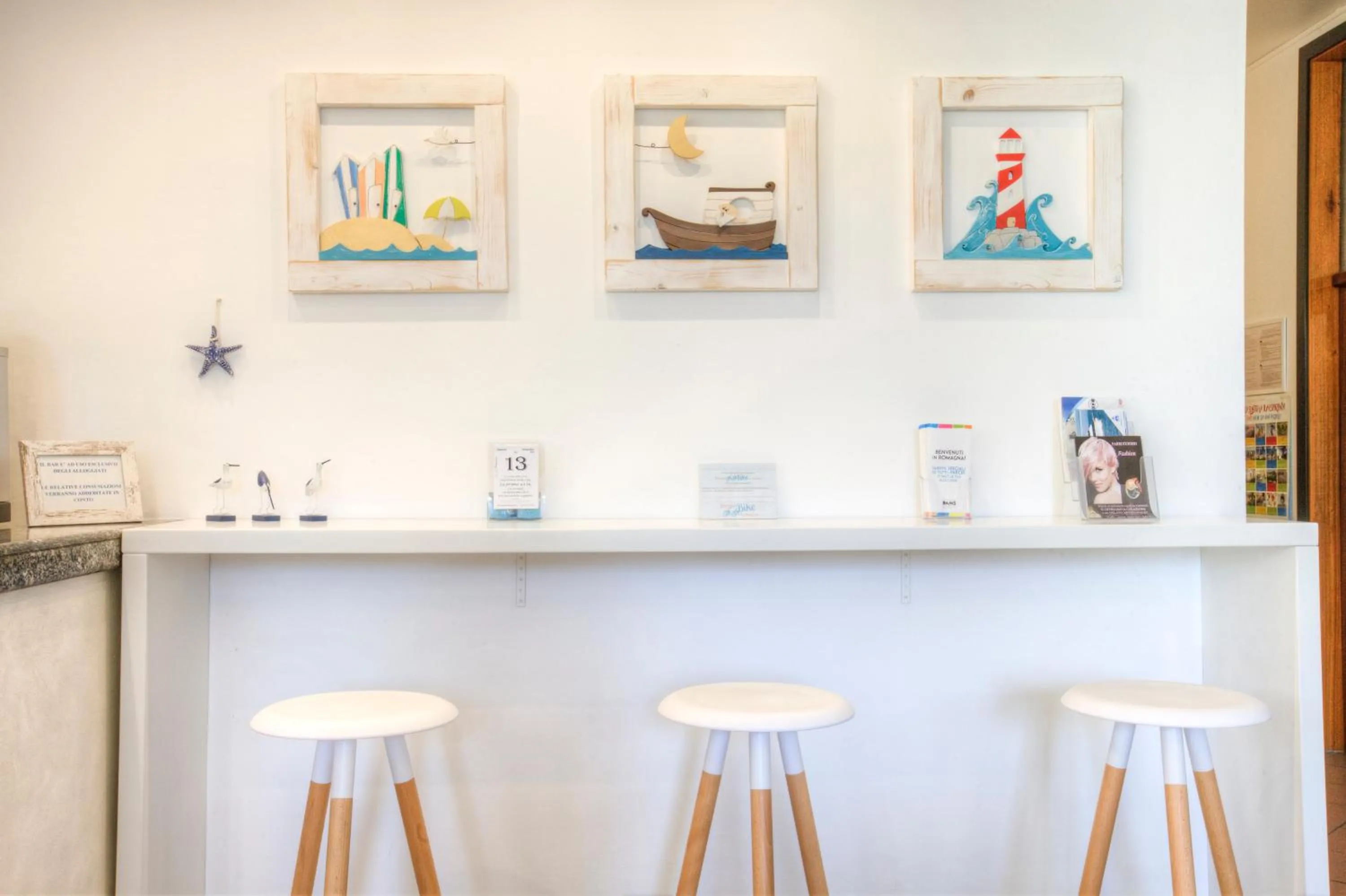 Lobby or reception in Hotel Belmar