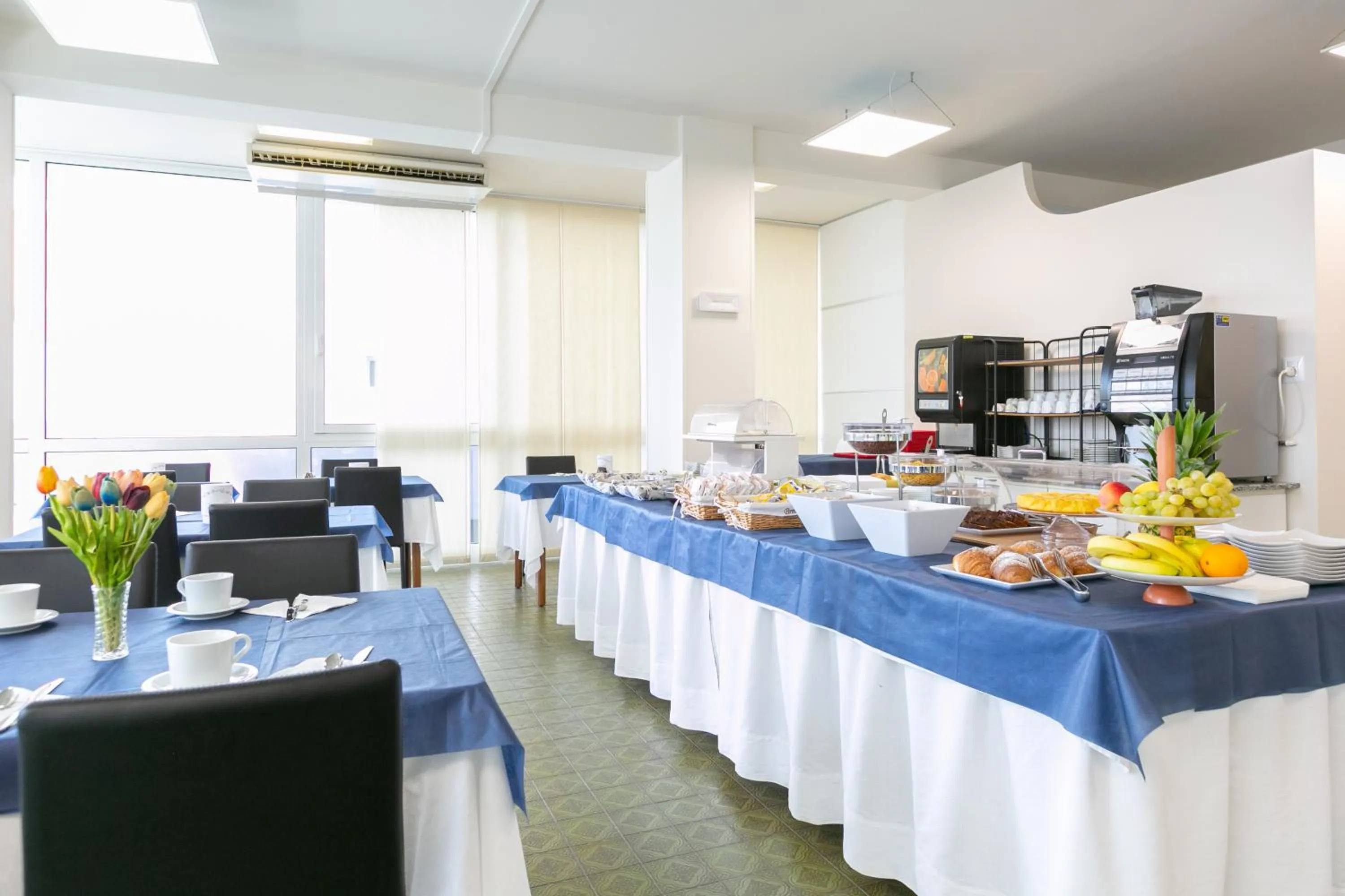 Buffet breakfast in Hotel Belmar