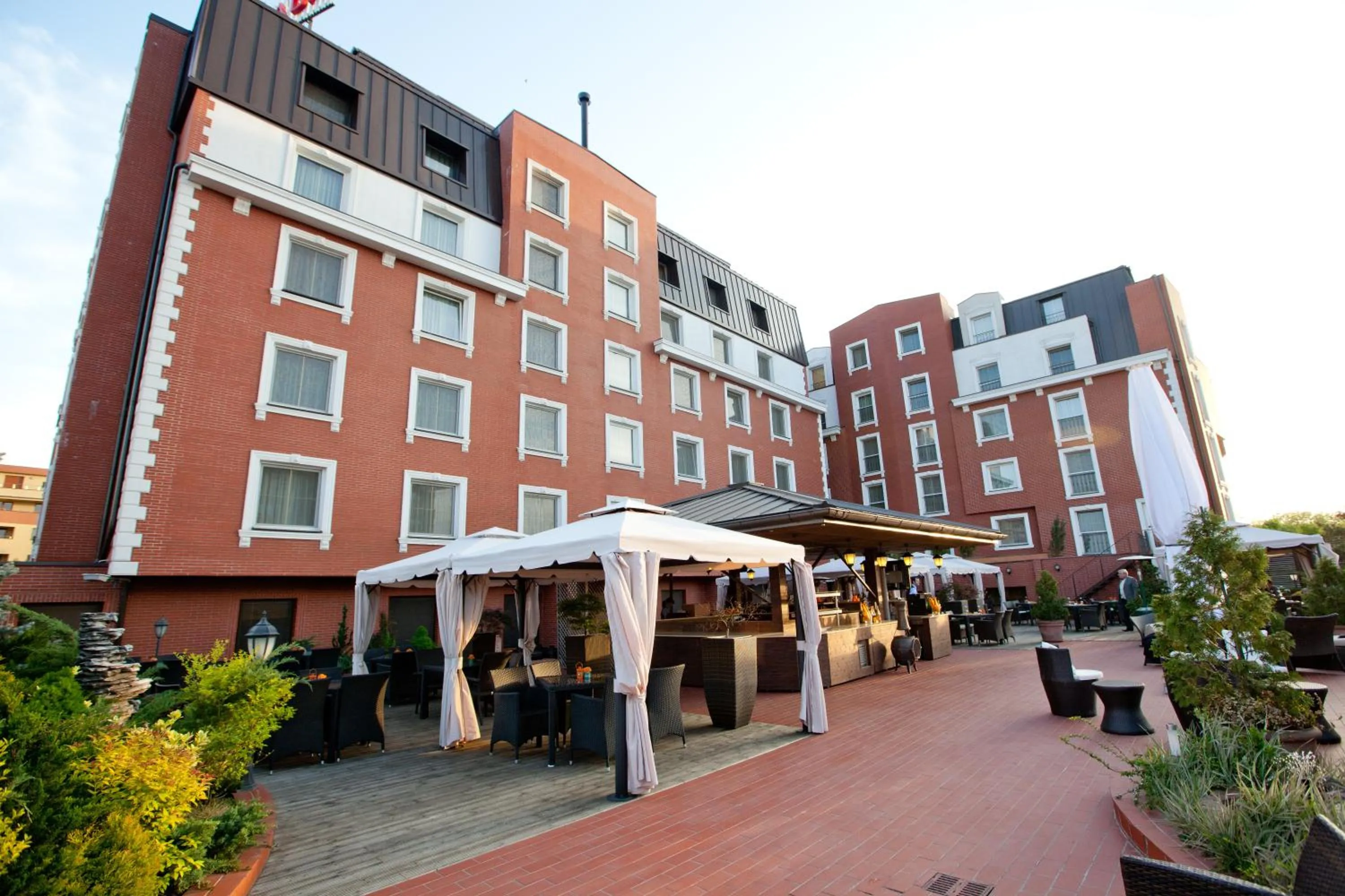 Facade/entrance in Ramada Hotel & Suites by Wyndham Bucharest North