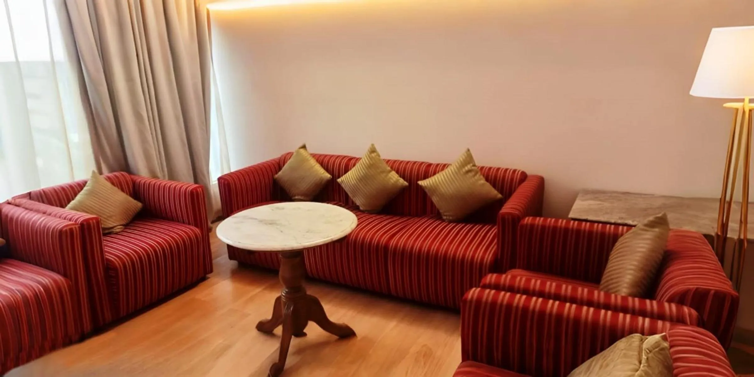 Seating area in Imperial Swiss Garden Dhaka