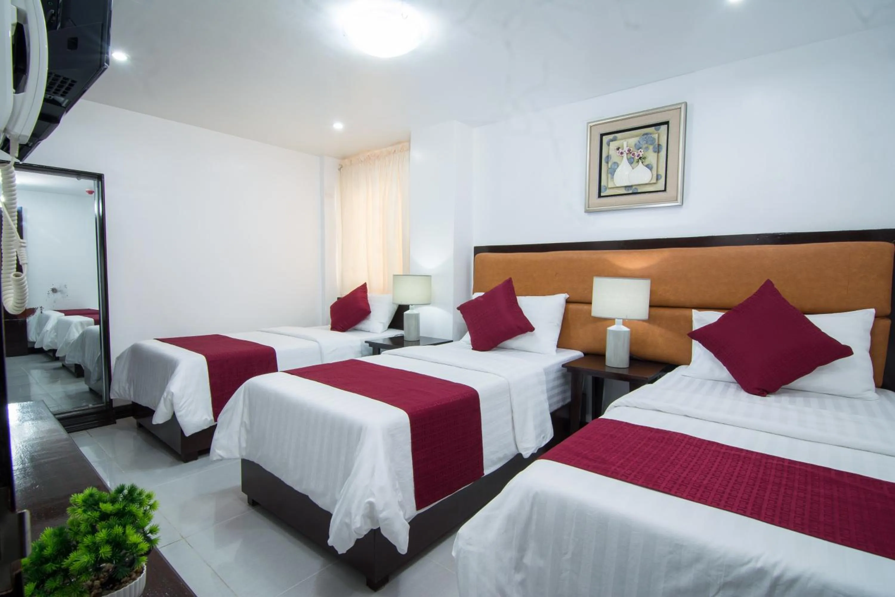 Bedroom, Bed in Diamond Hotel And Resto