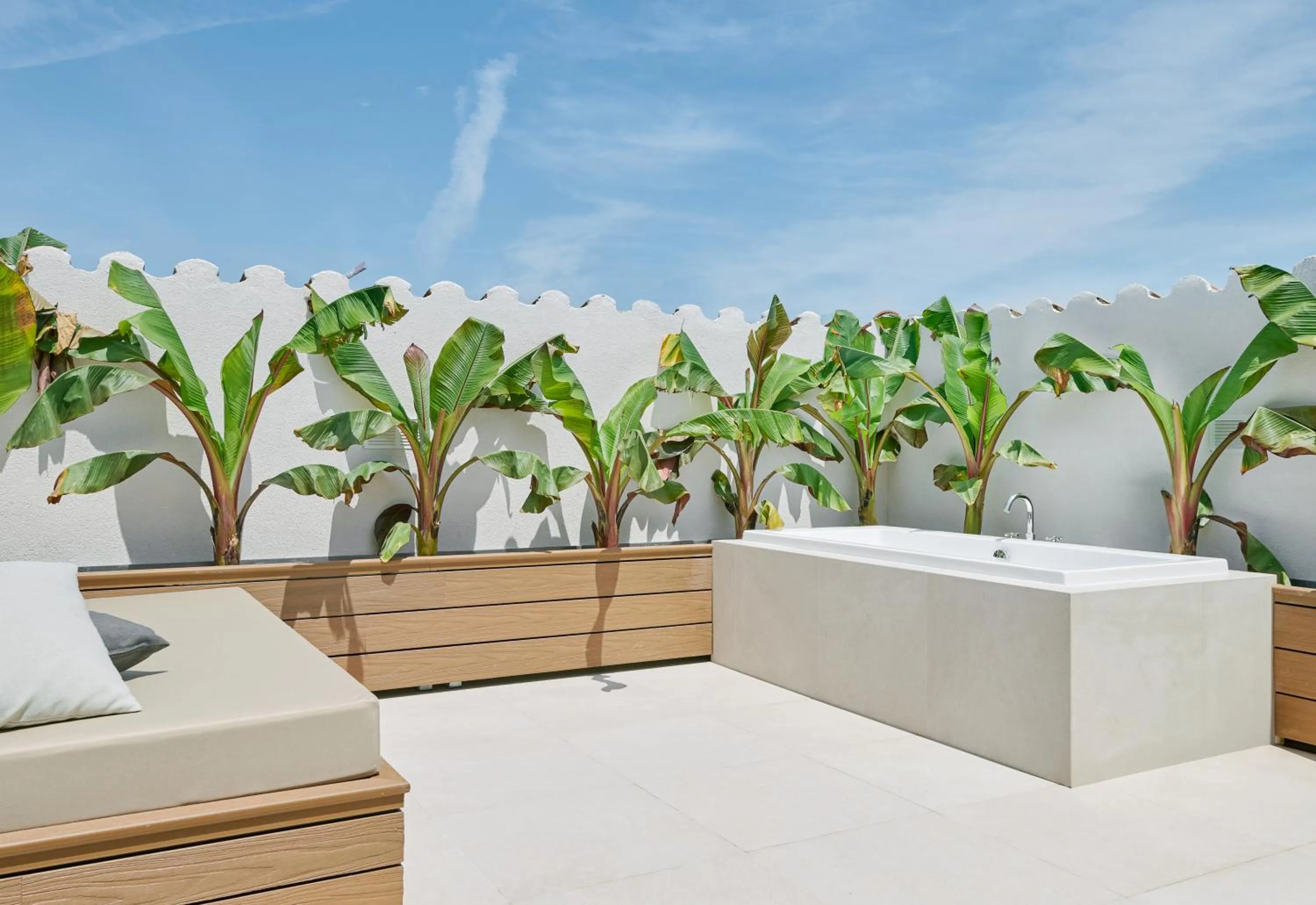Balcony/Terrace in Hotel restaurant Ceferino