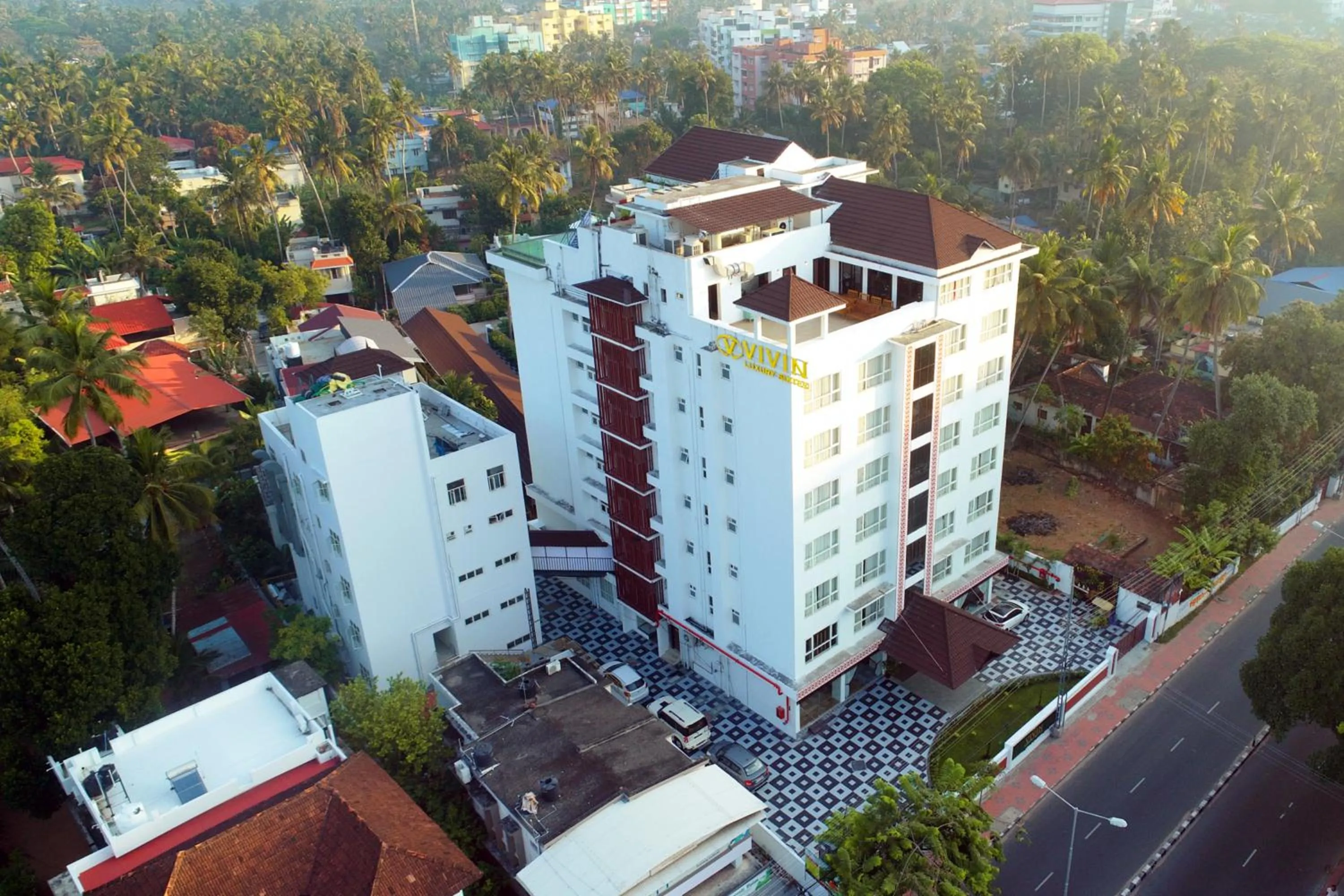 Street view in Vivin Luxury Suites