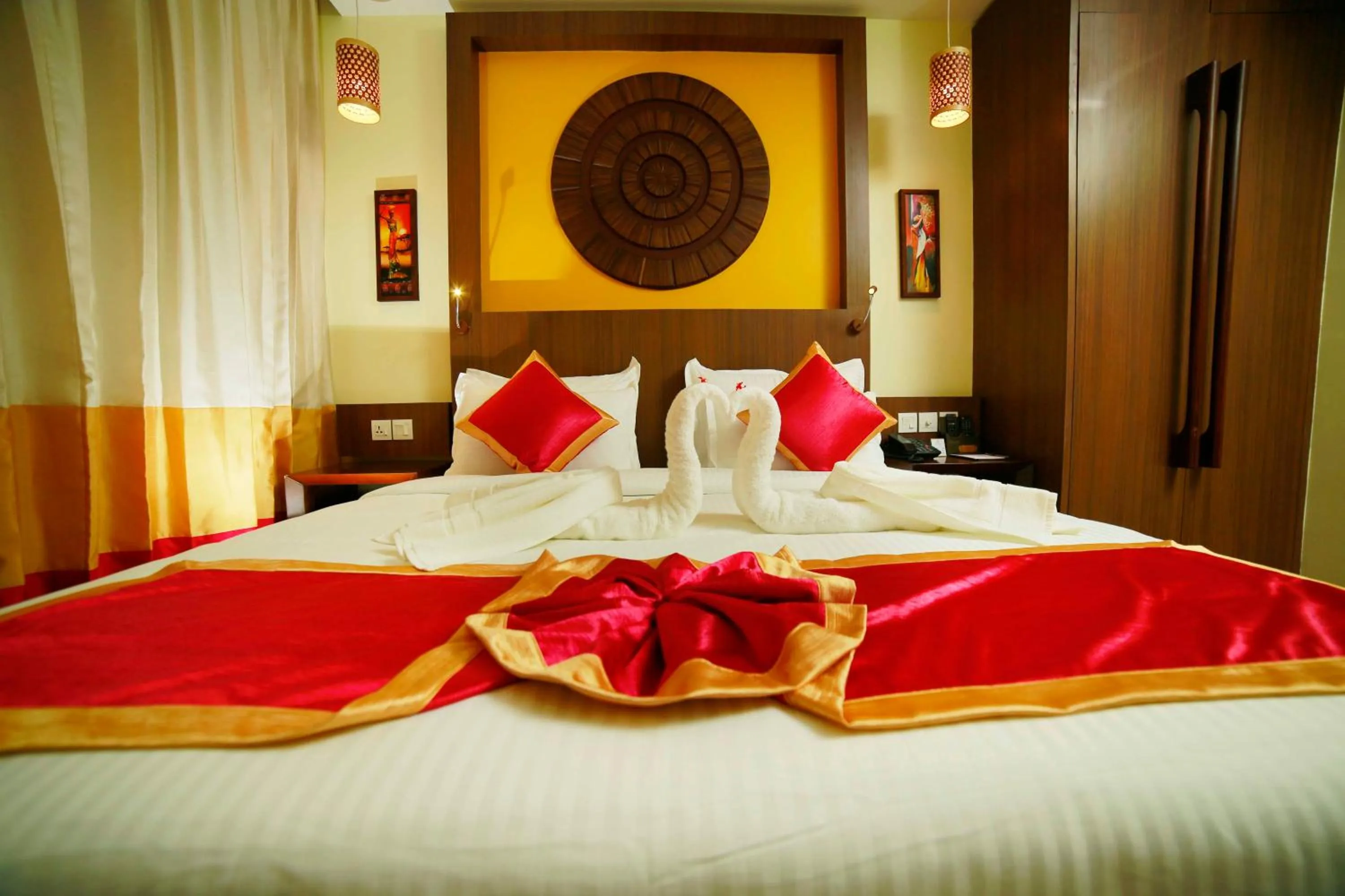 Bedroom, Bed in Vivin Luxury Suites