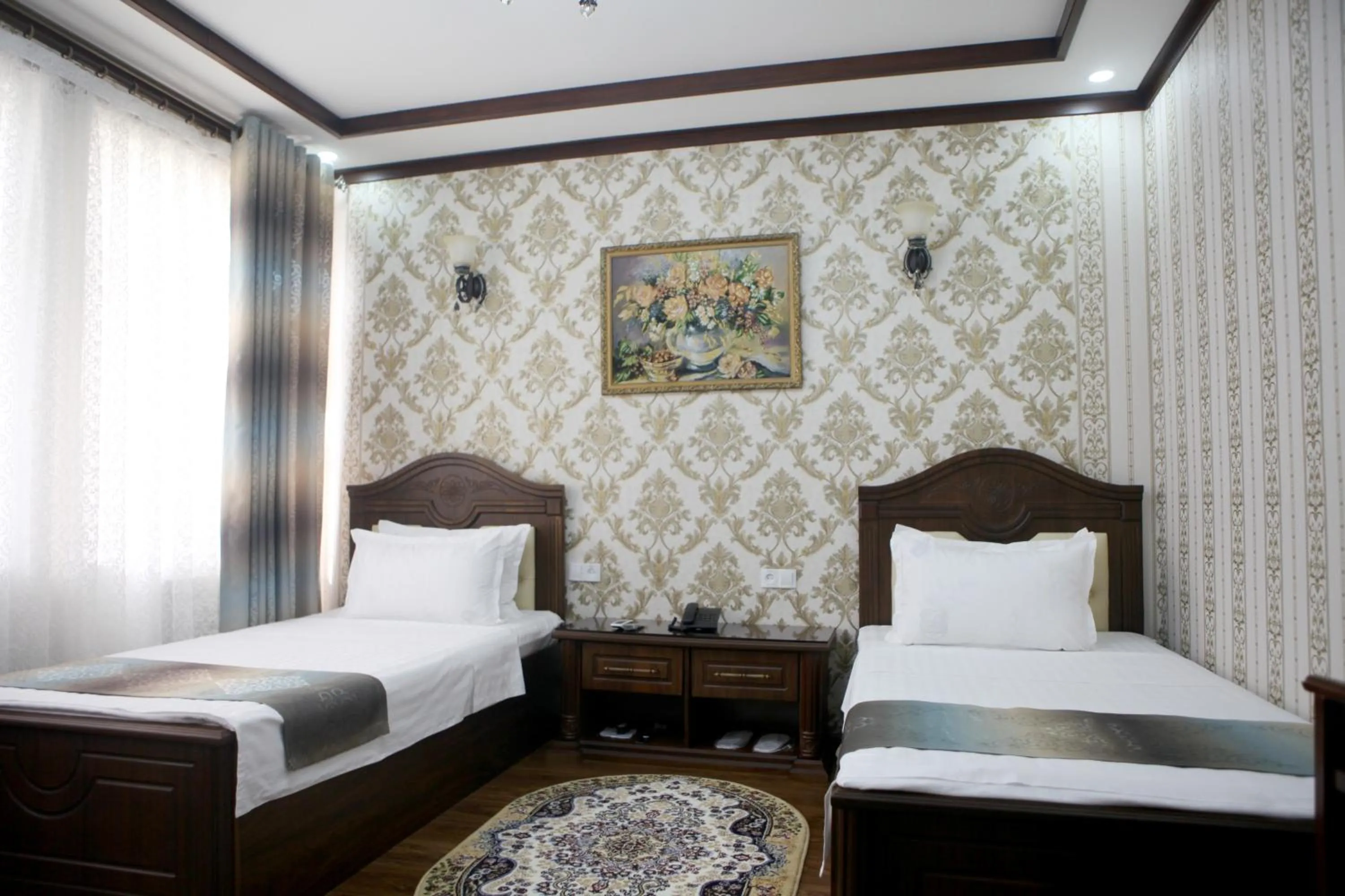 Bedroom, Bed in Hotel Naxshab