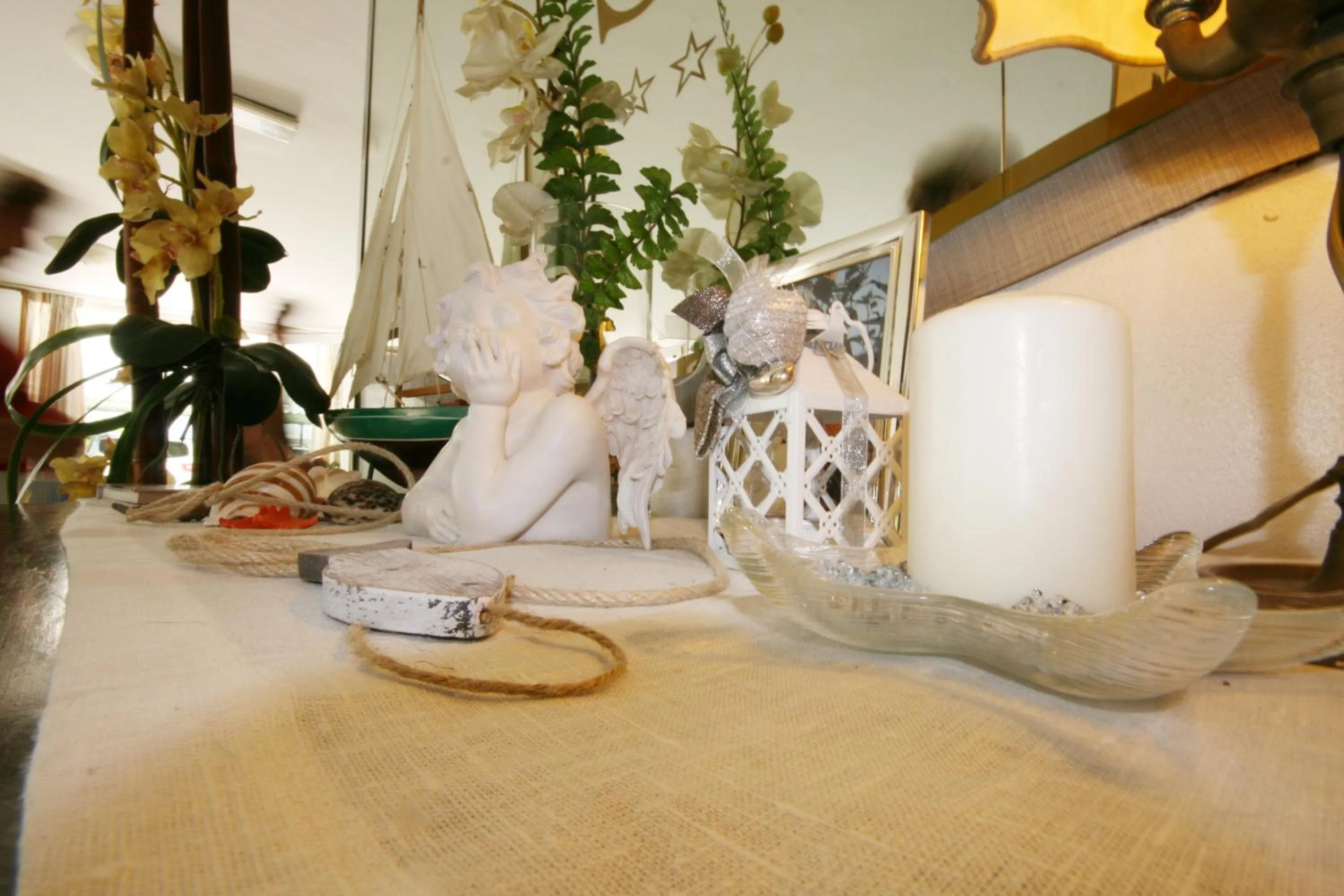 Lobby or reception in Hotel Sandra