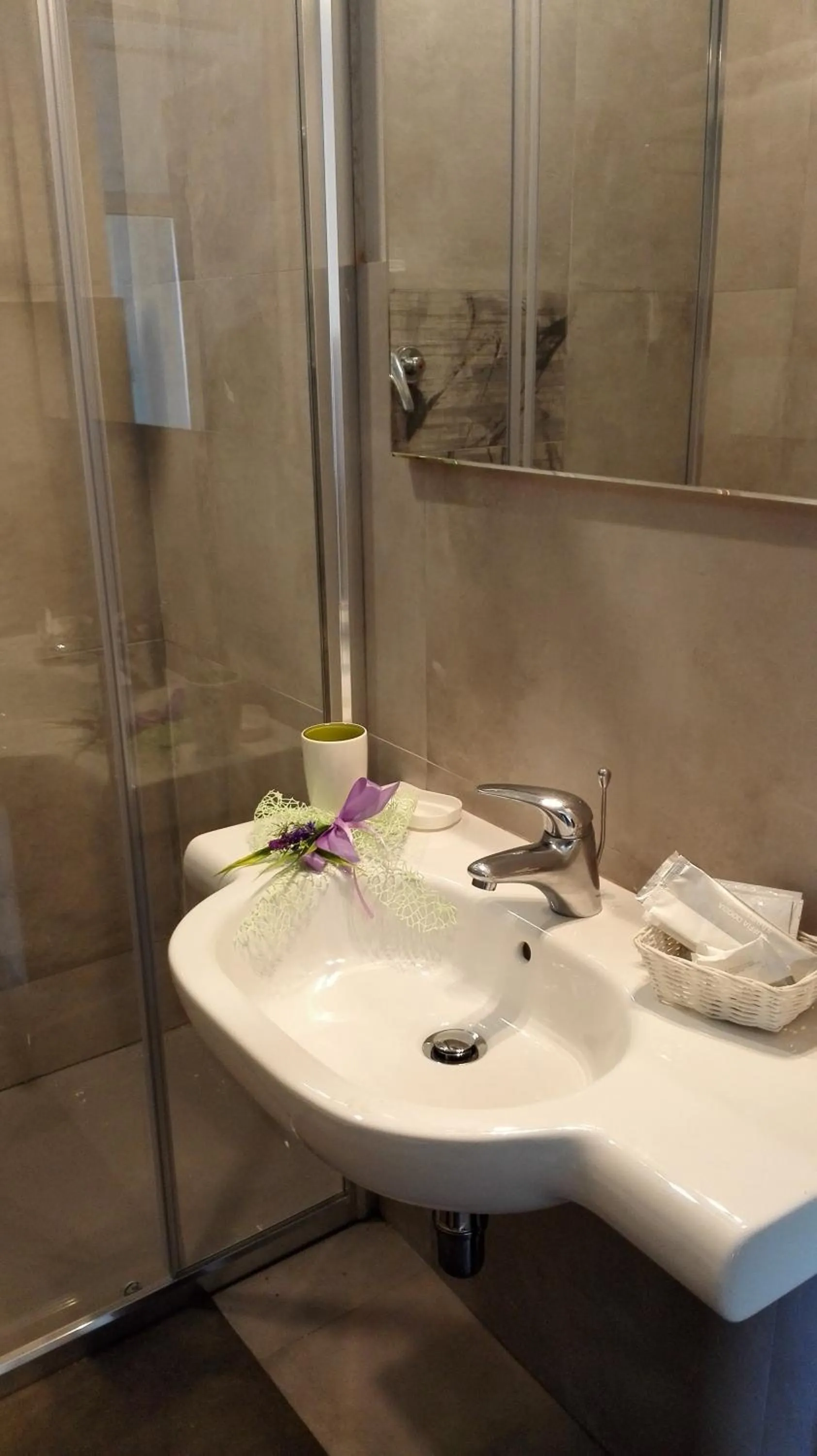 Bathroom in Hotel Sandra