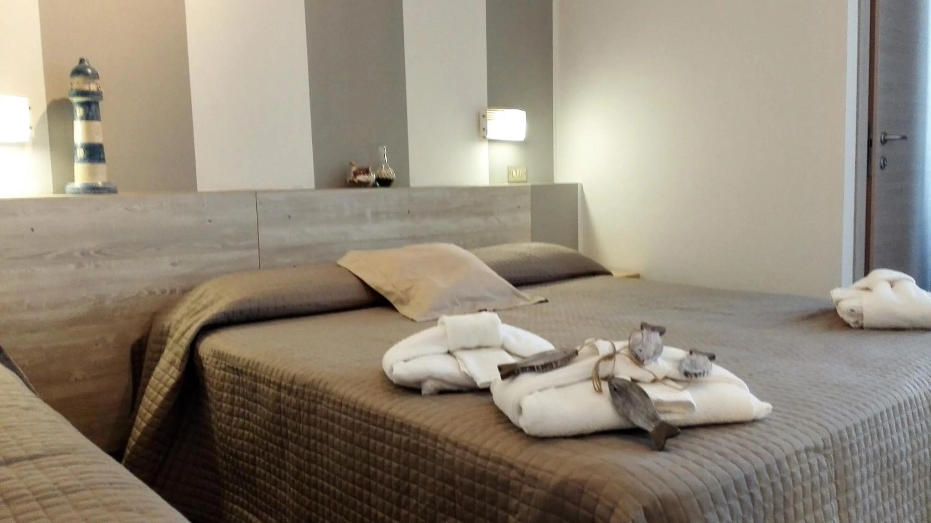 Decorative detail, Bed in Hotel Sandra