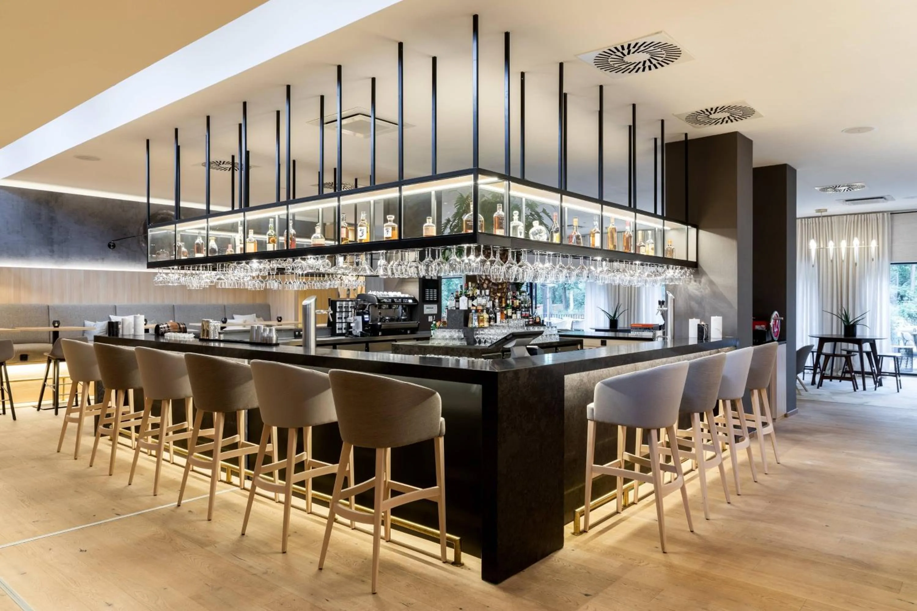 Lounge or bar in AC Hotel by Marriott Berlin Humboldthain Park
