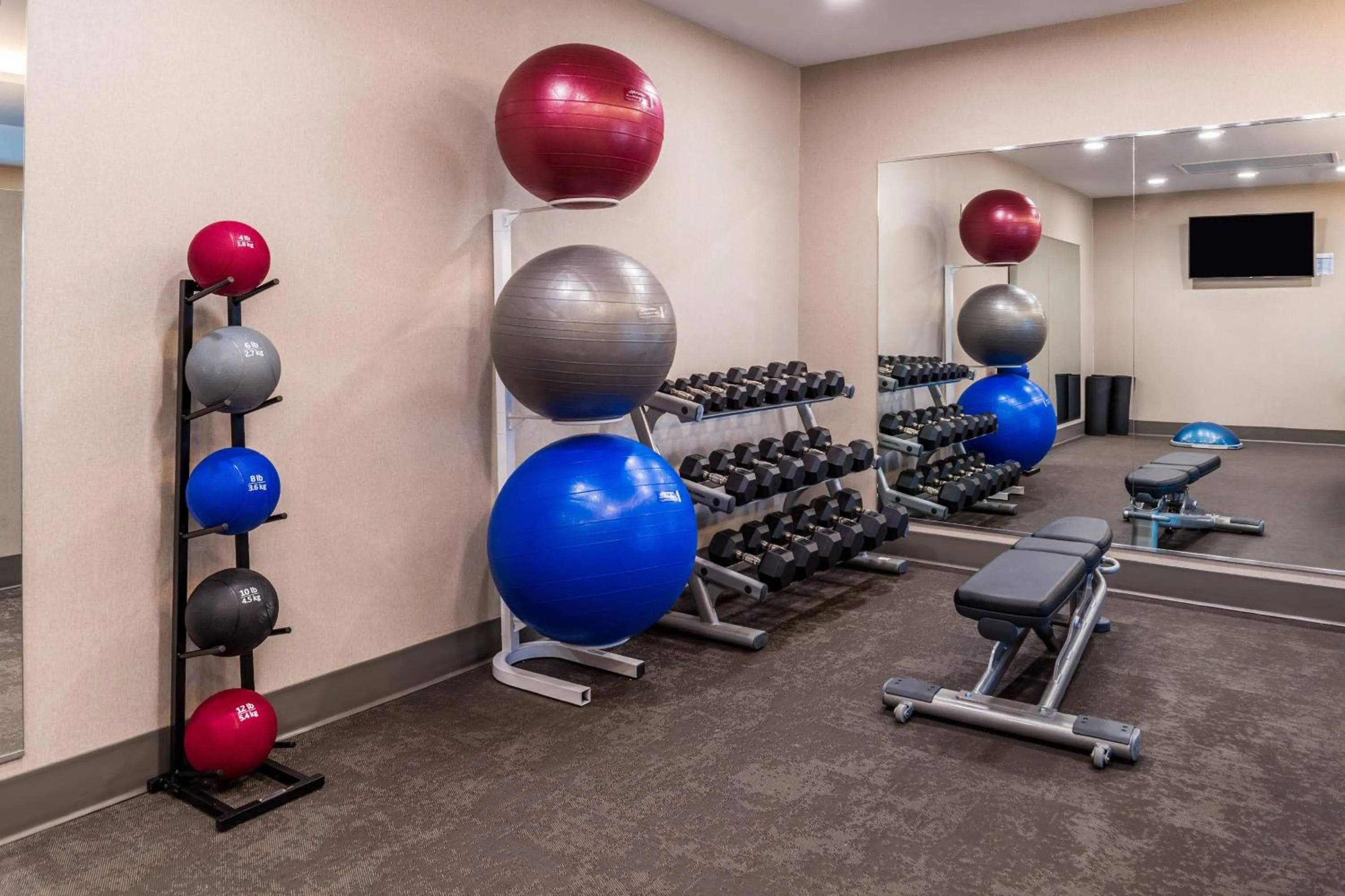Fitness centre/facilities in Residence Inn by Marriott Charlotte Steele Creek