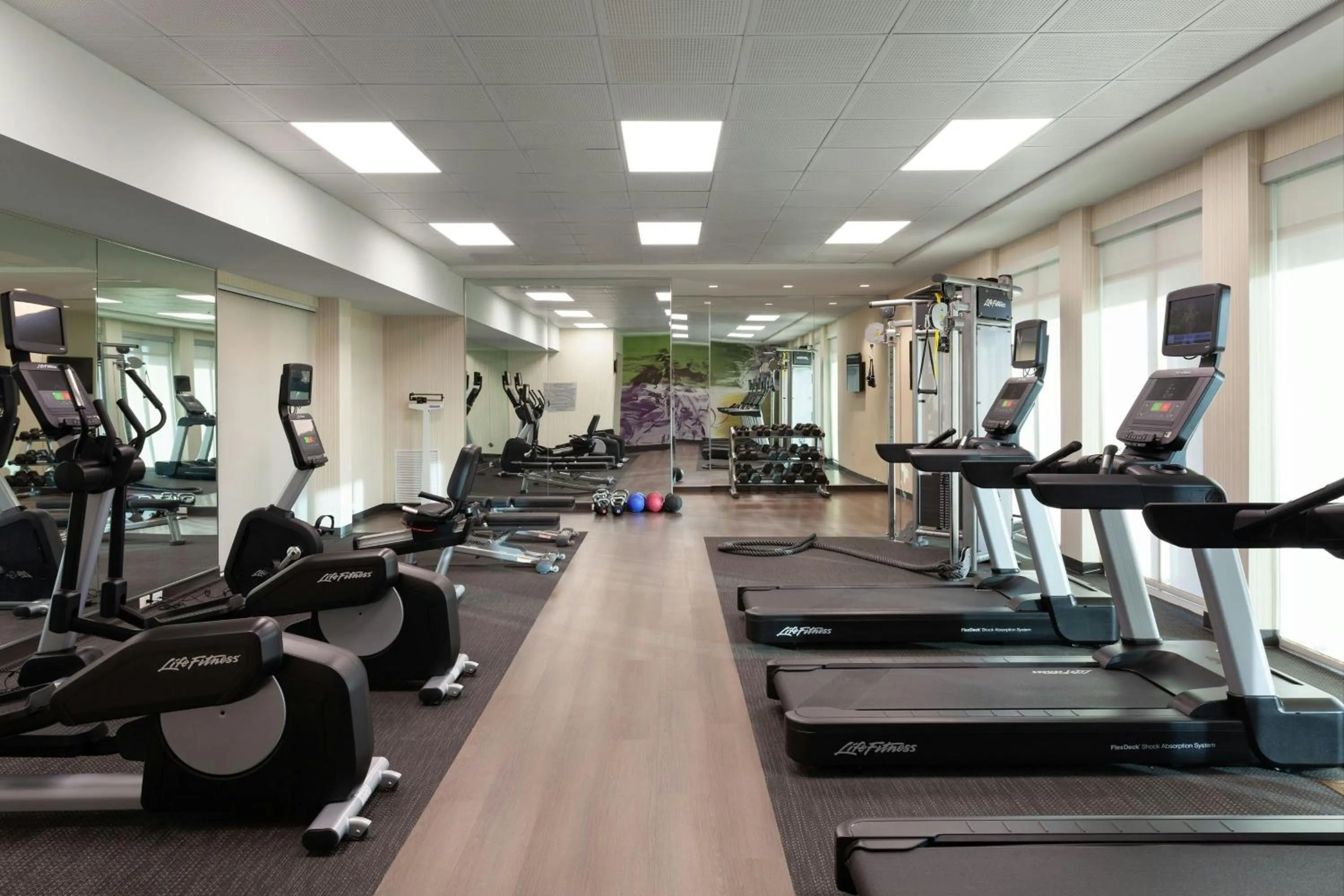 Fitness centre/facilities in Courtyard by Marriott Winter Haven