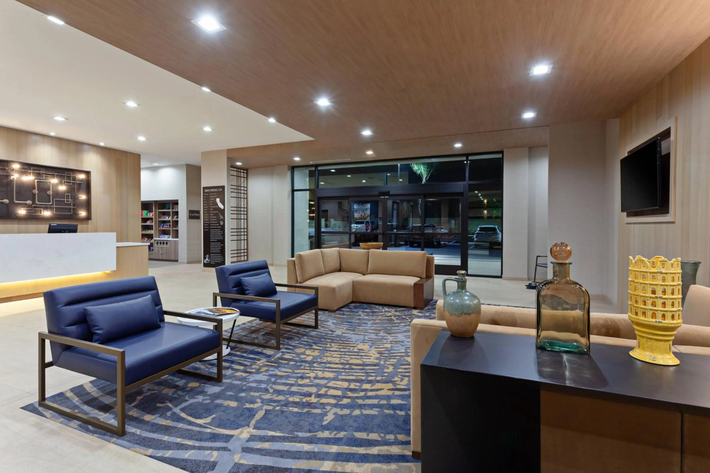 Lobby or reception in TownePlace Suites by Marriott San Diego Central