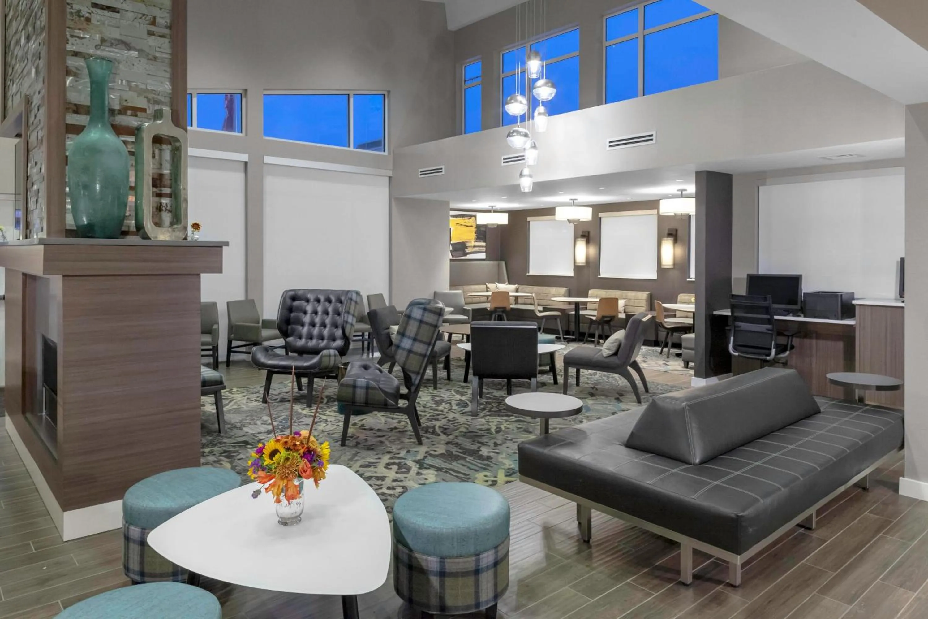 Lobby or reception in Residence Inn by Marriott St. Louis West County