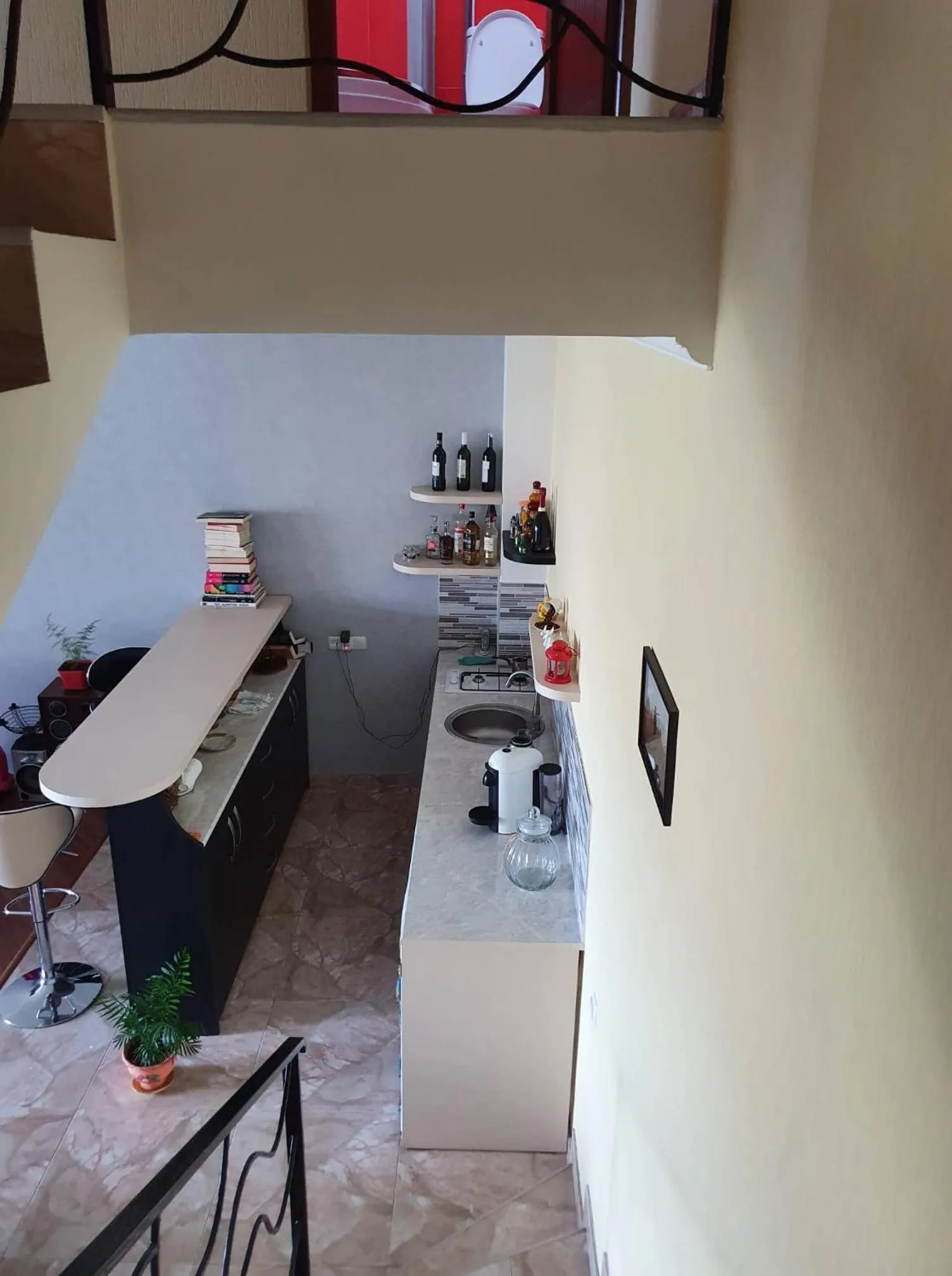 Living room in Tbilisi View House