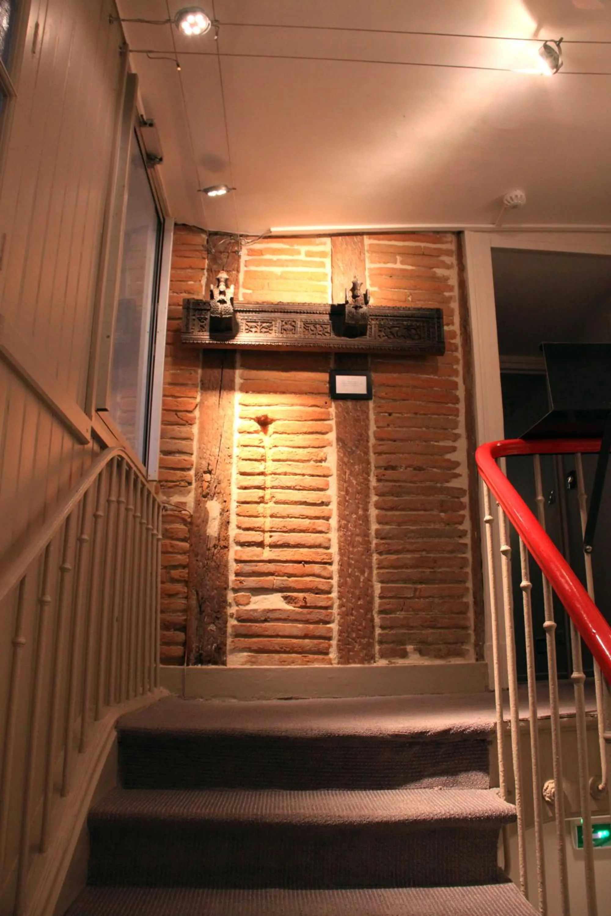 Decorative detail in Hôtel des Arts