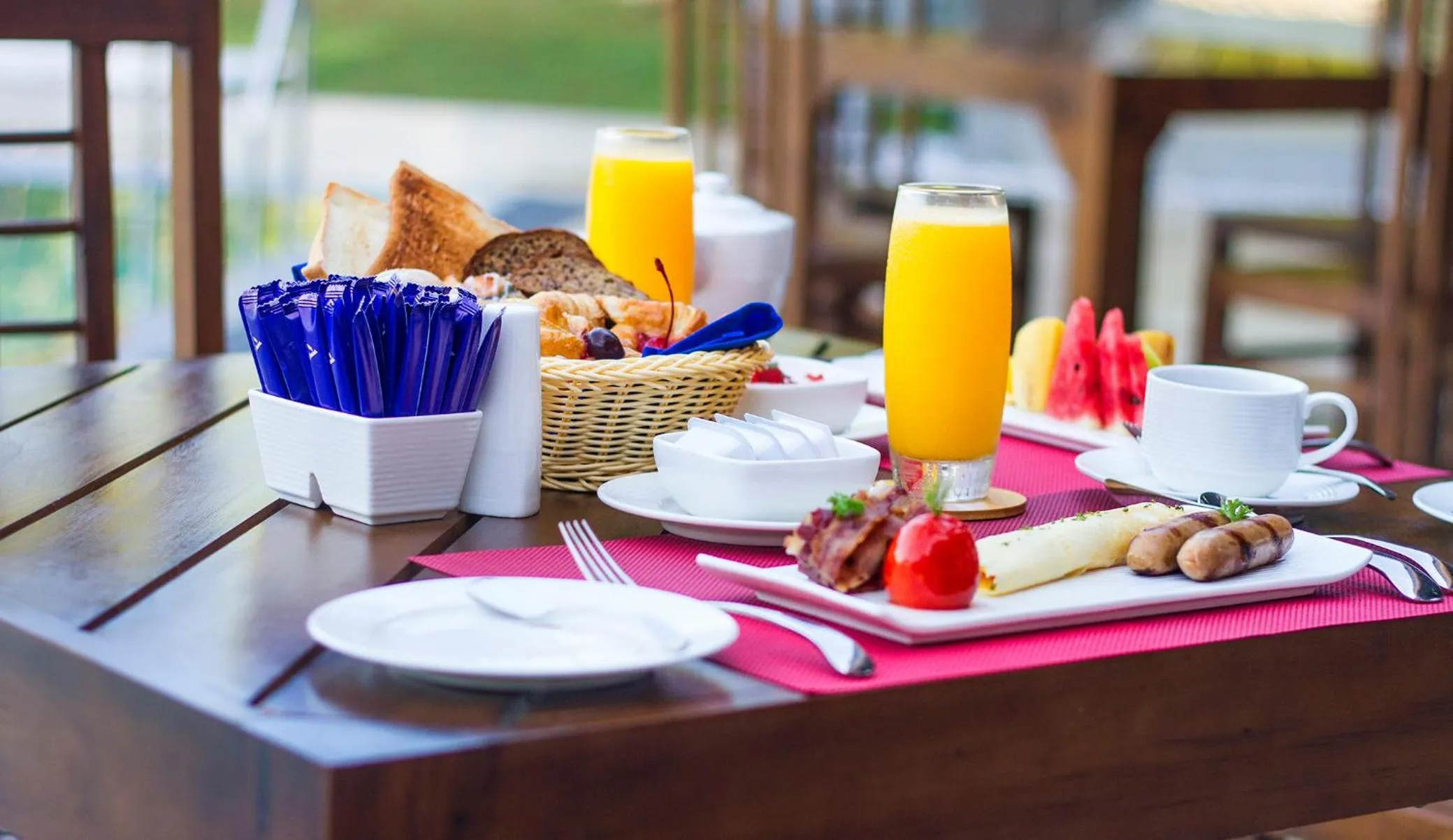 Breakfast in Amora Lagoon Hotel