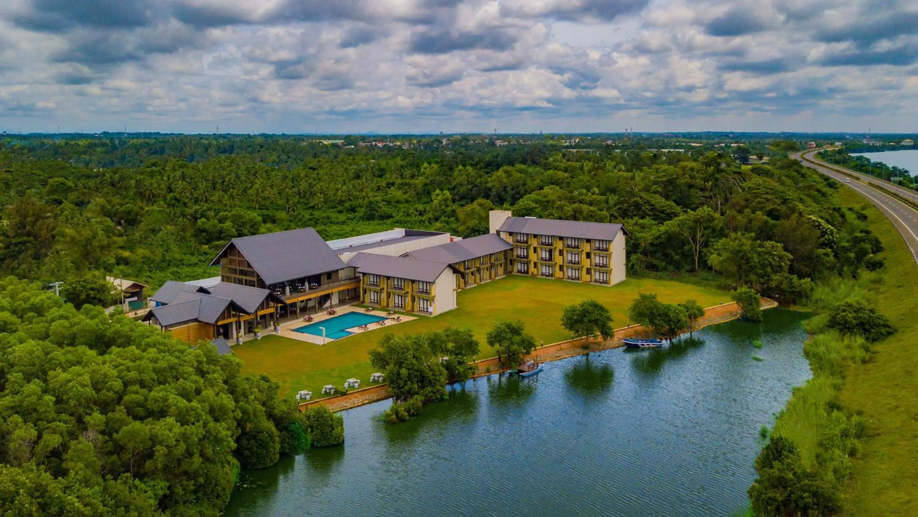 Bird's eye view in Amora Lagoon Hotel