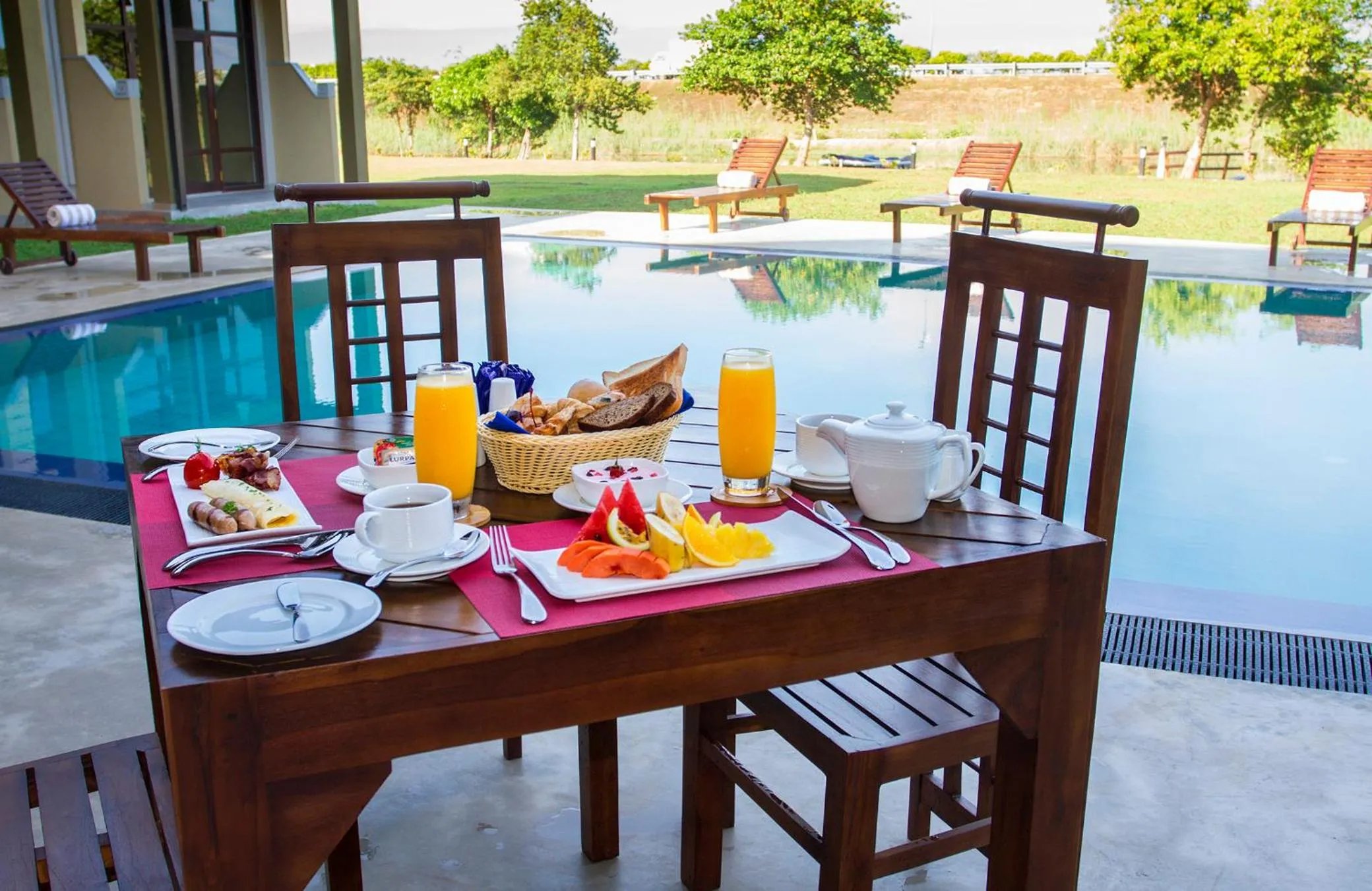 Breakfast in Amora Lagoon Hotel