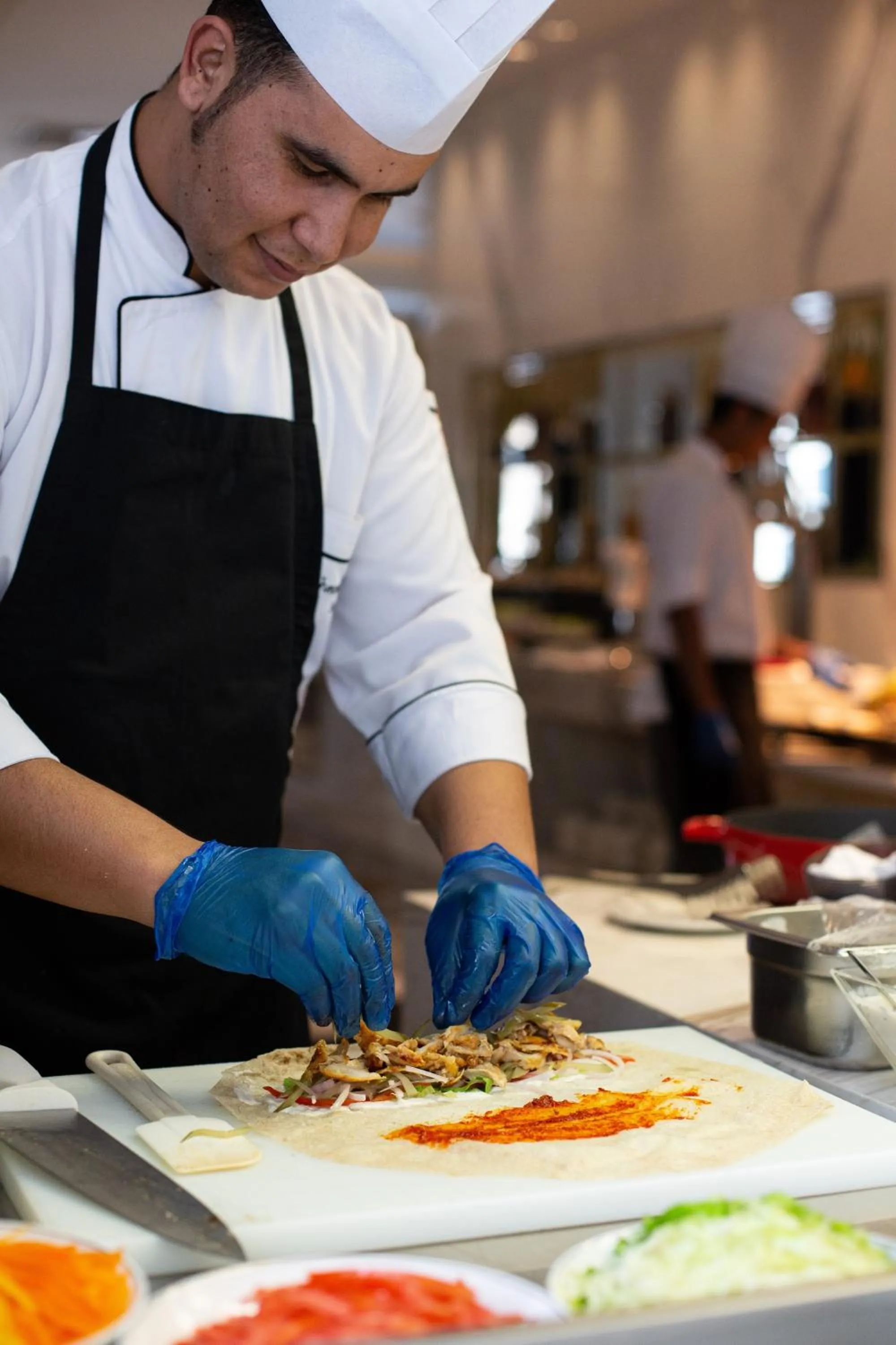 Restaurant/places to eat in Dusit Doha Hotel