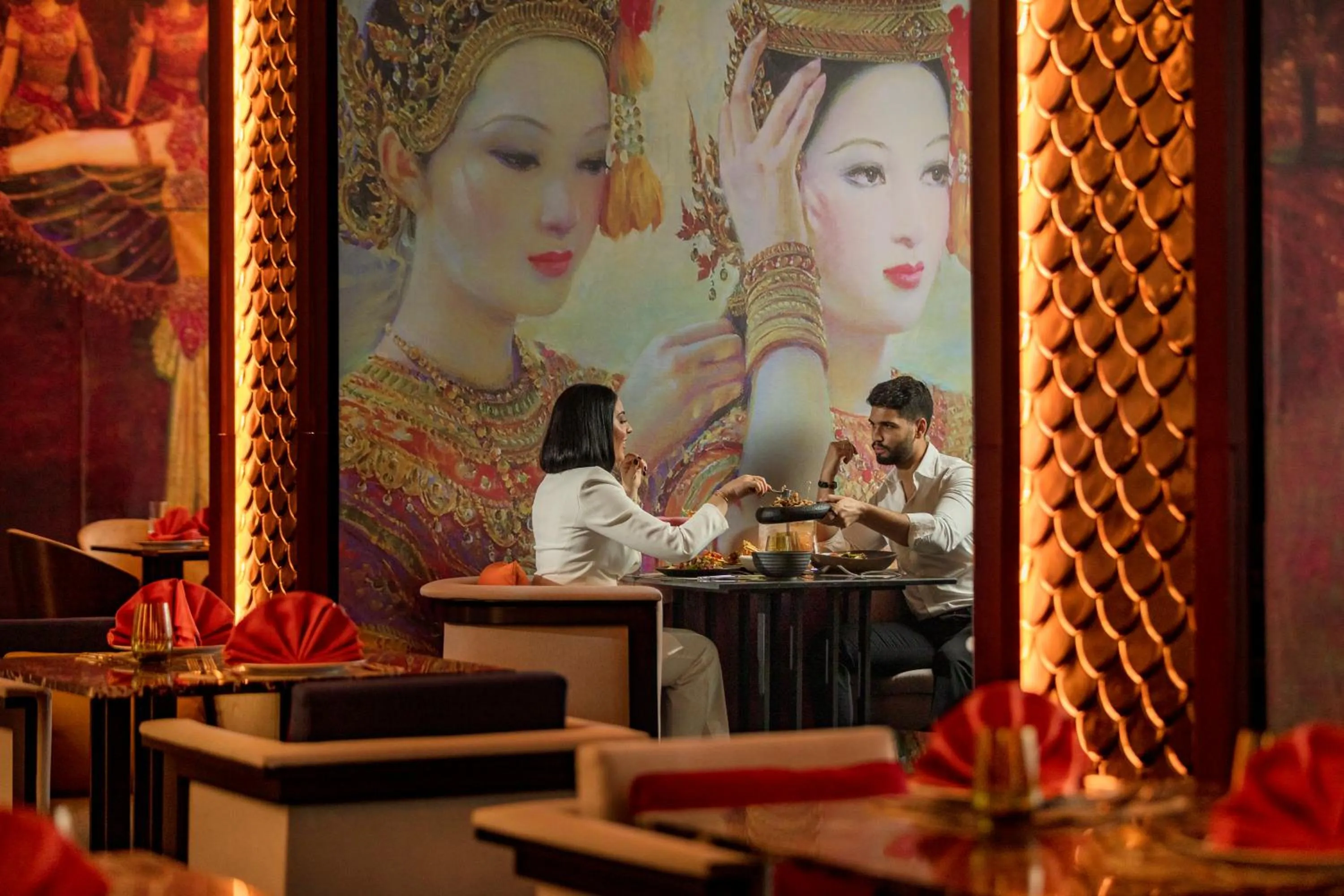 Restaurant/places to eat in Dusit Doha Hotel