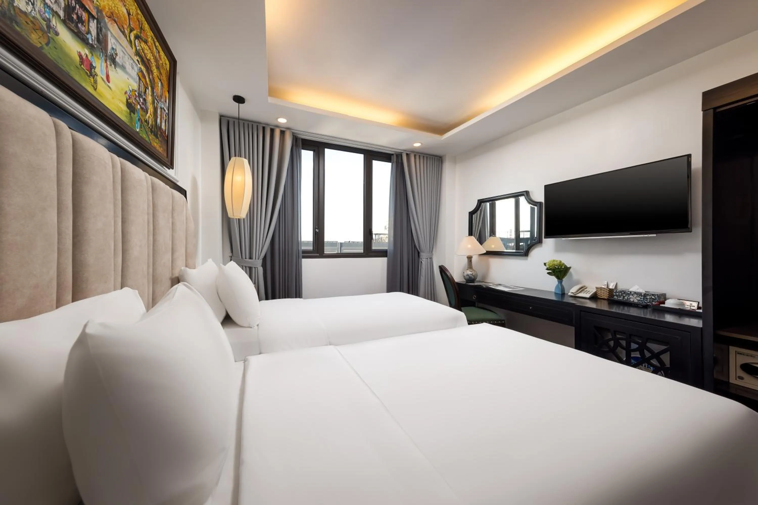 TV and multimedia, Bed in Golden Legend Palace Hotel & Travel