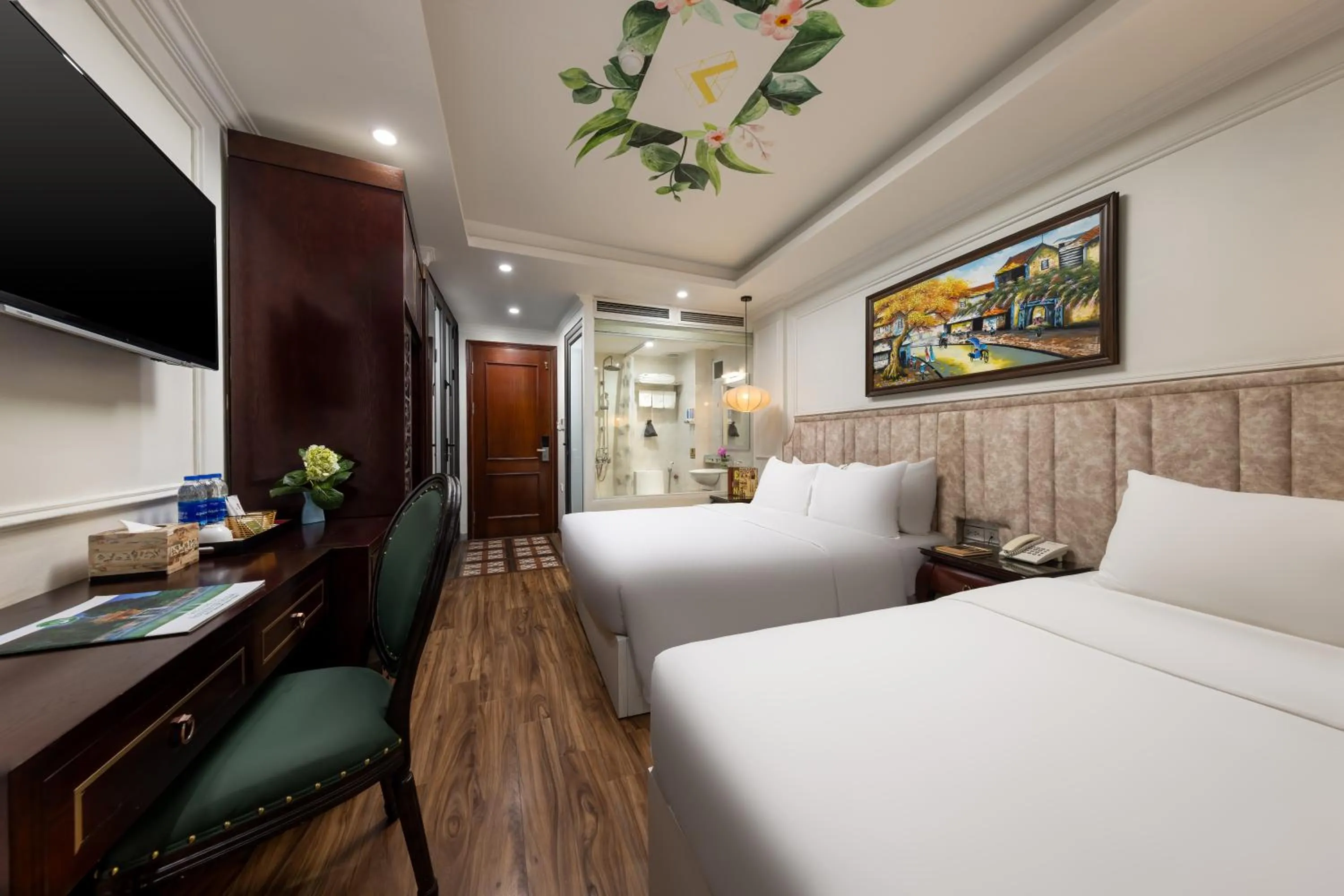 TV and multimedia, Bed in Golden Legend Palace Hotel & Travel