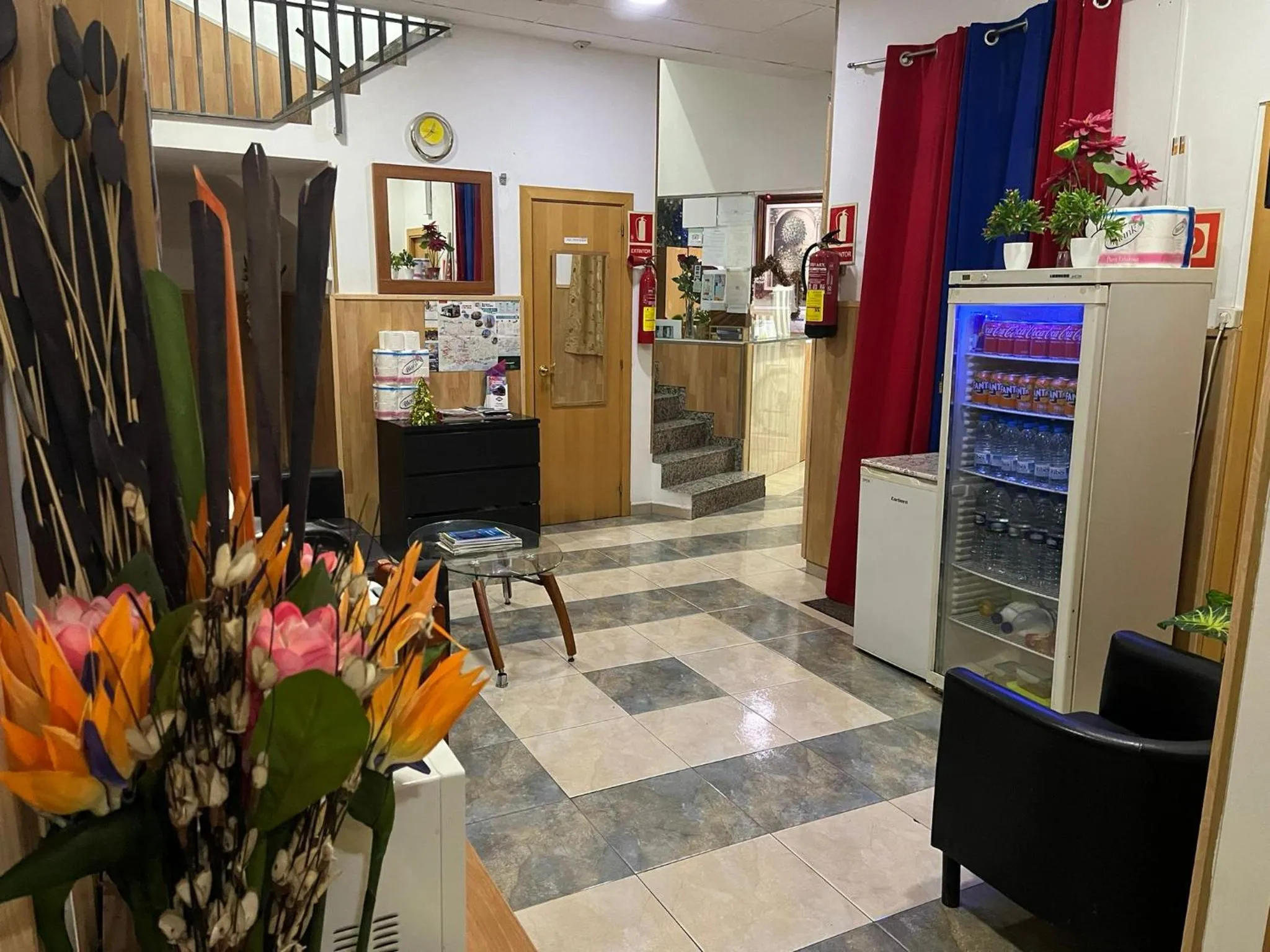 Seating area in Hostal Mont Thabor